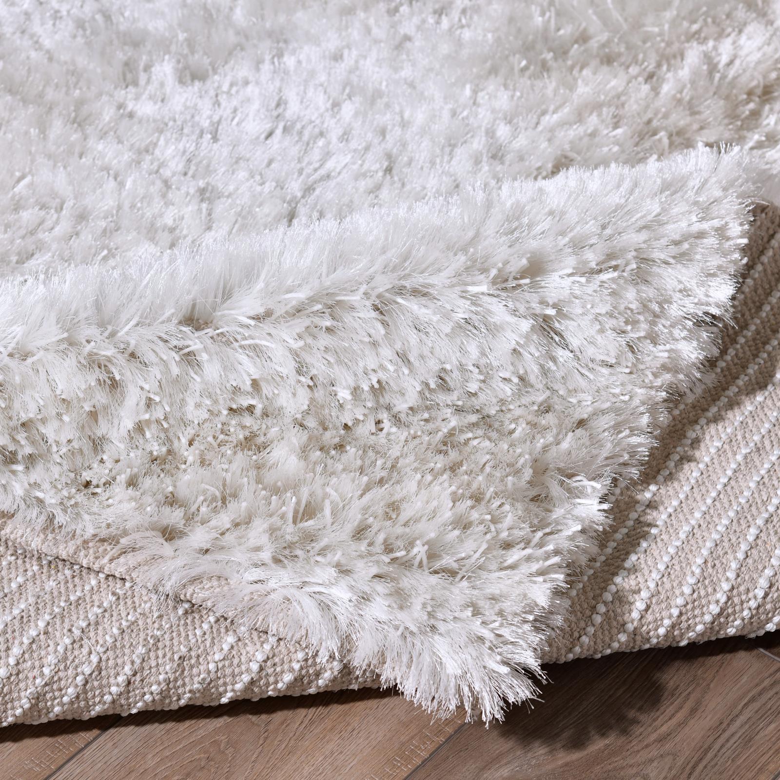 Mykonos MY03 Ivory Shag Rug — view 2