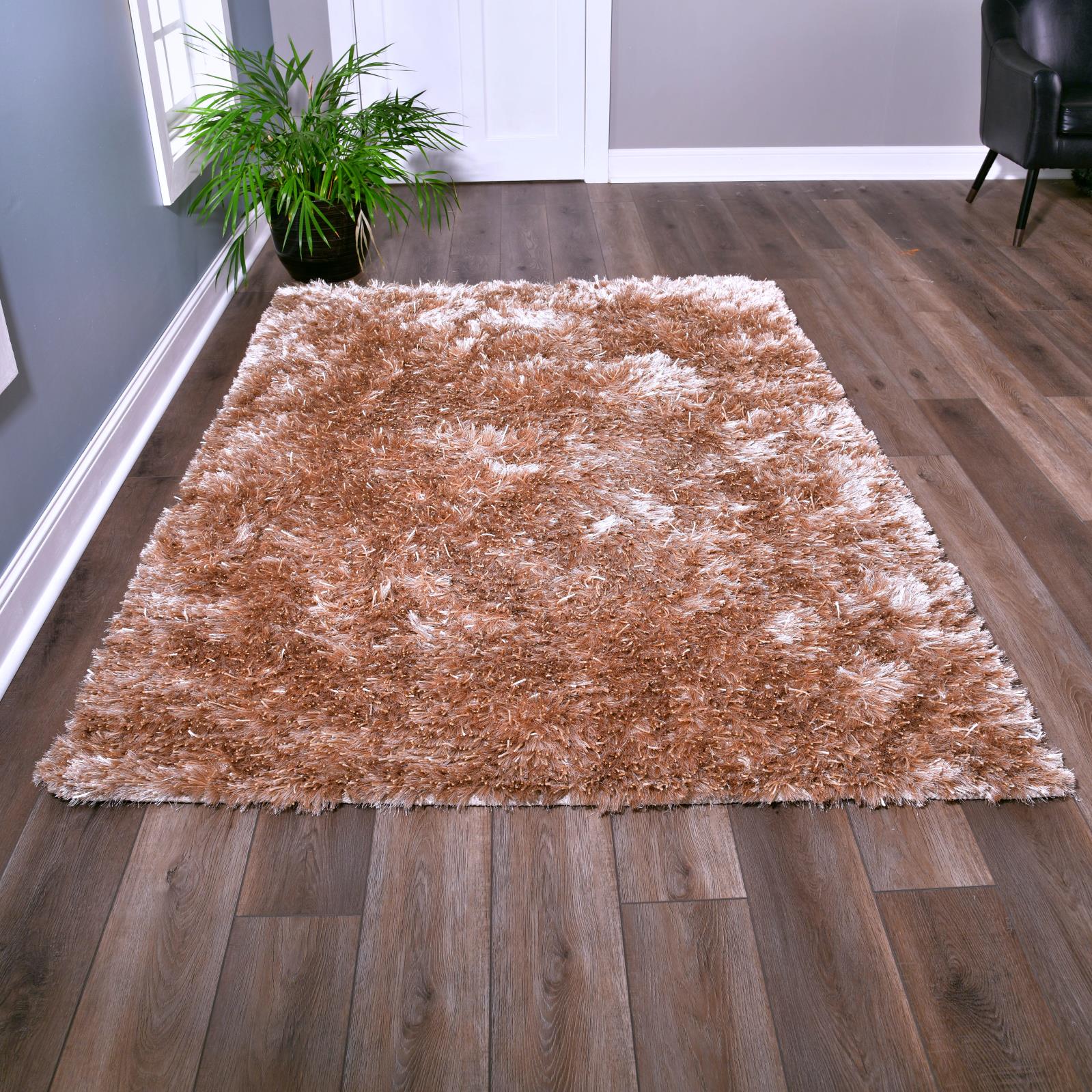 Mykonos MY12 Copper Shag Rug — view 4