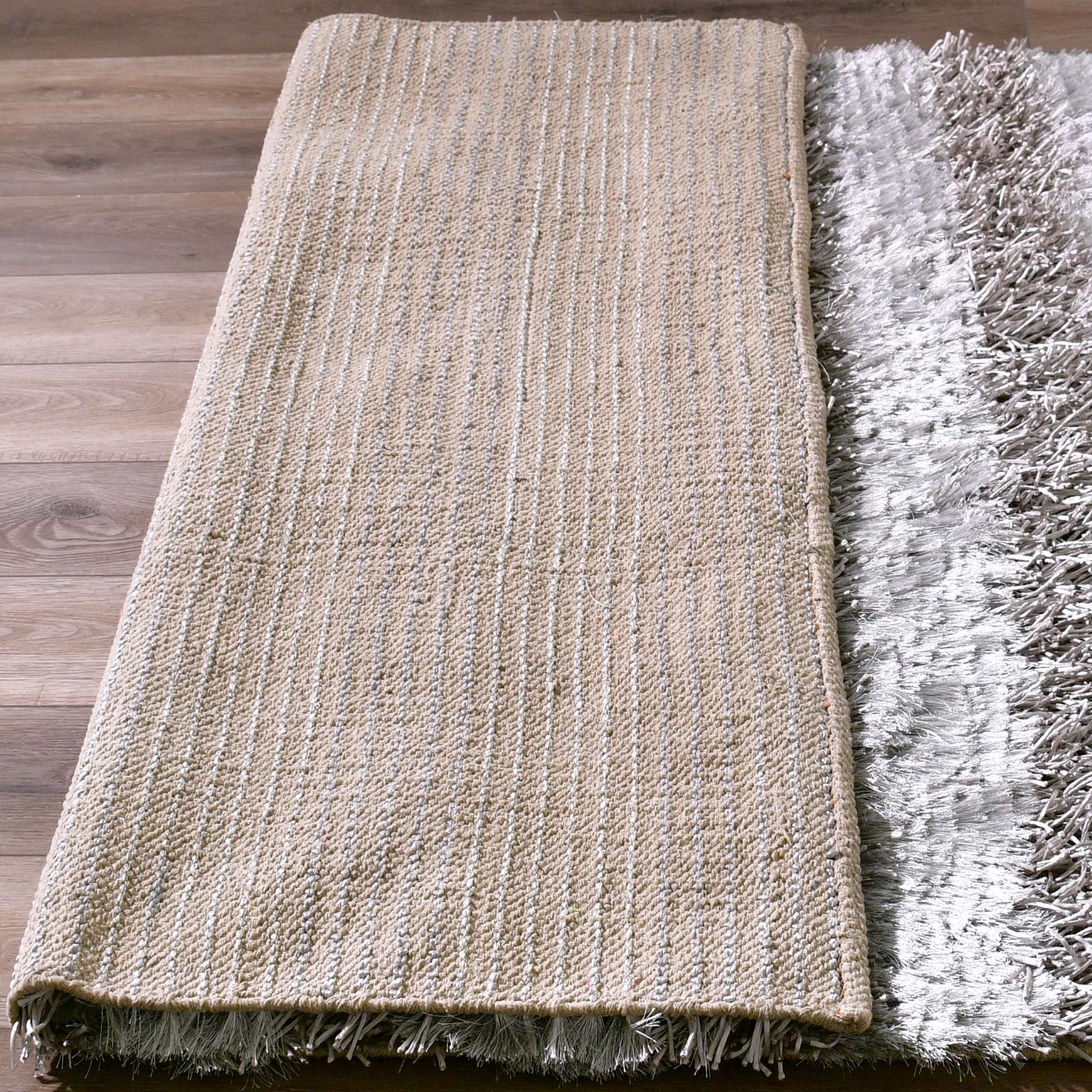 Mykonos MY57 Silver Gray Shag Rug — view 2