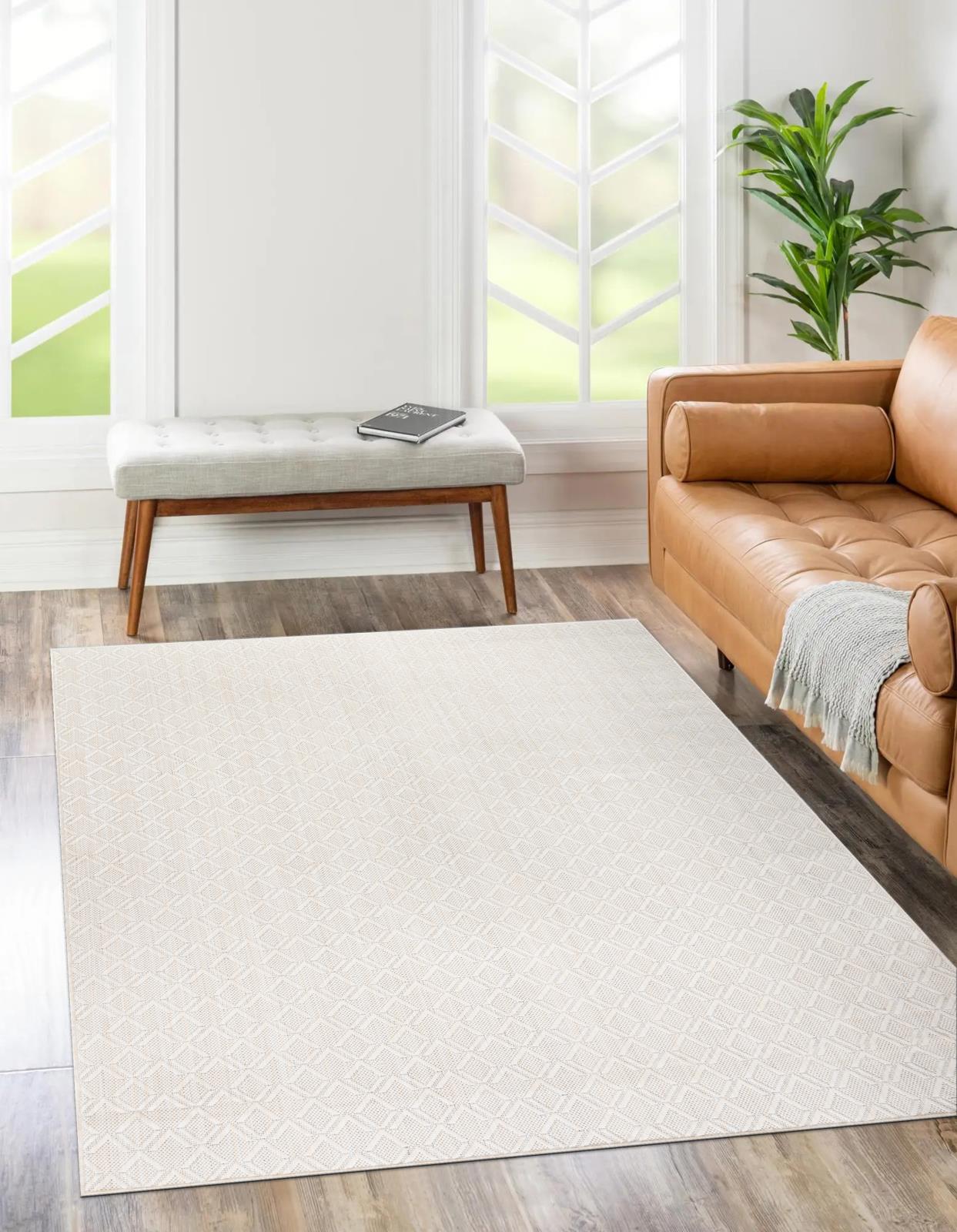 Bali BL03 Ivory Indoor/Outdoor Rug — view 6