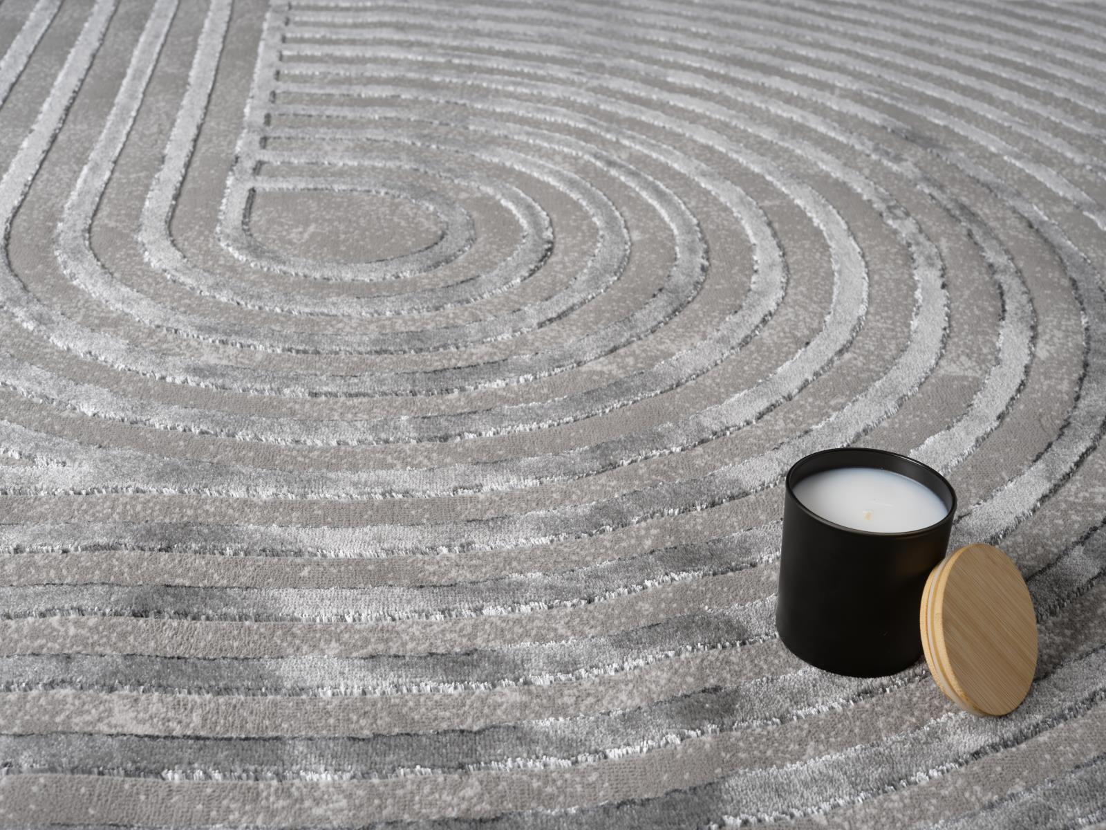 Mila 01 Gray Area Rug — view 3