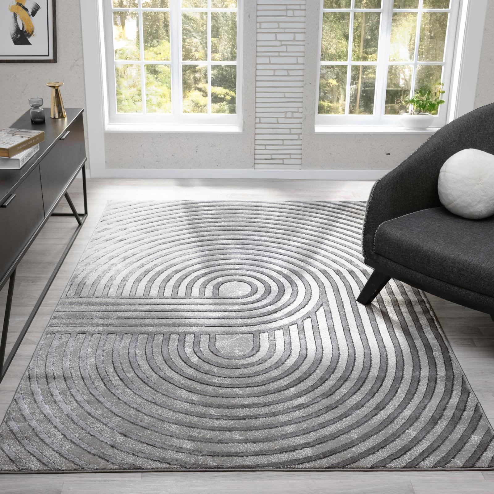 Mila 01 Gray Area Rug — view 2