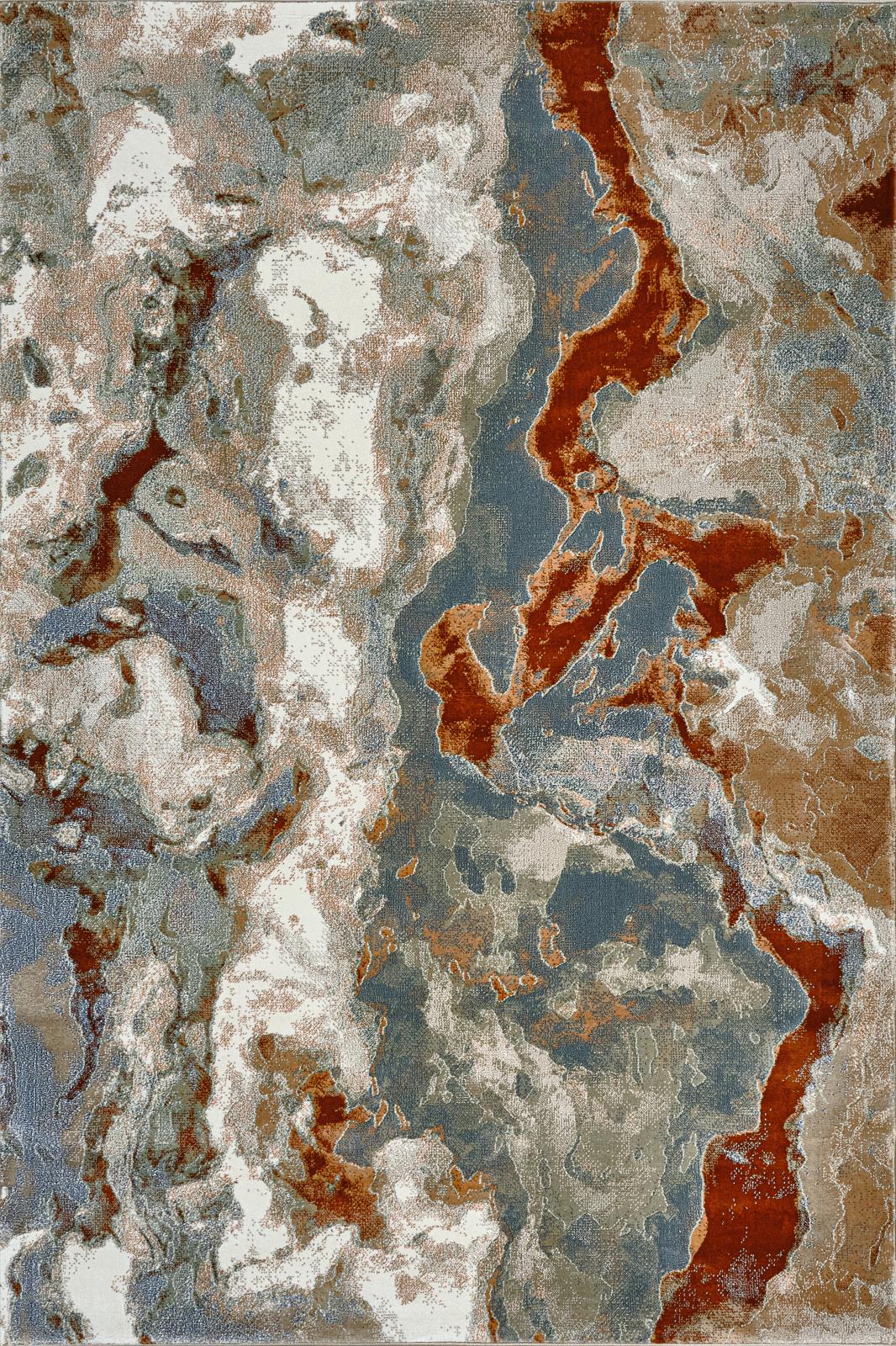 Layan LY04 Rust Area Rug — view 5