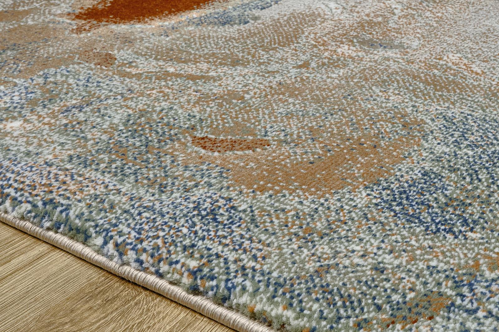 Layan LY04 Rust Area Rug — view 3