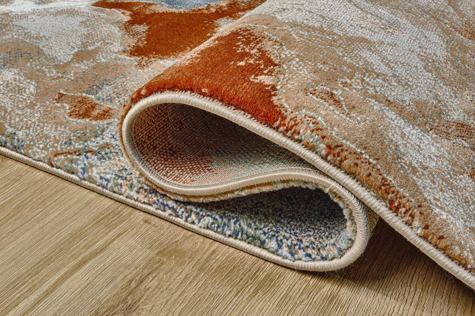 Layan LY04 Rust Area Rug — view 4