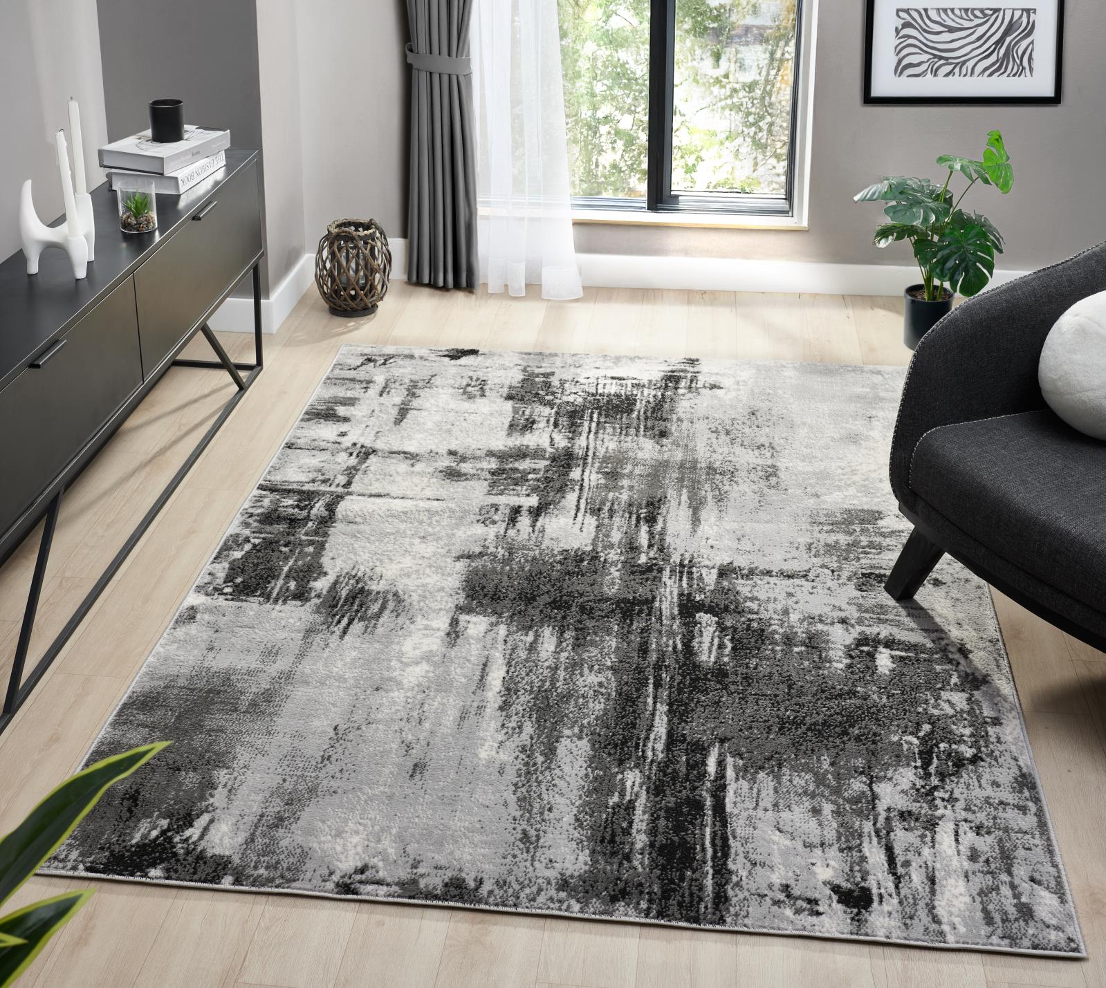 Atlas ATL09 Gray Area Rug — view 2