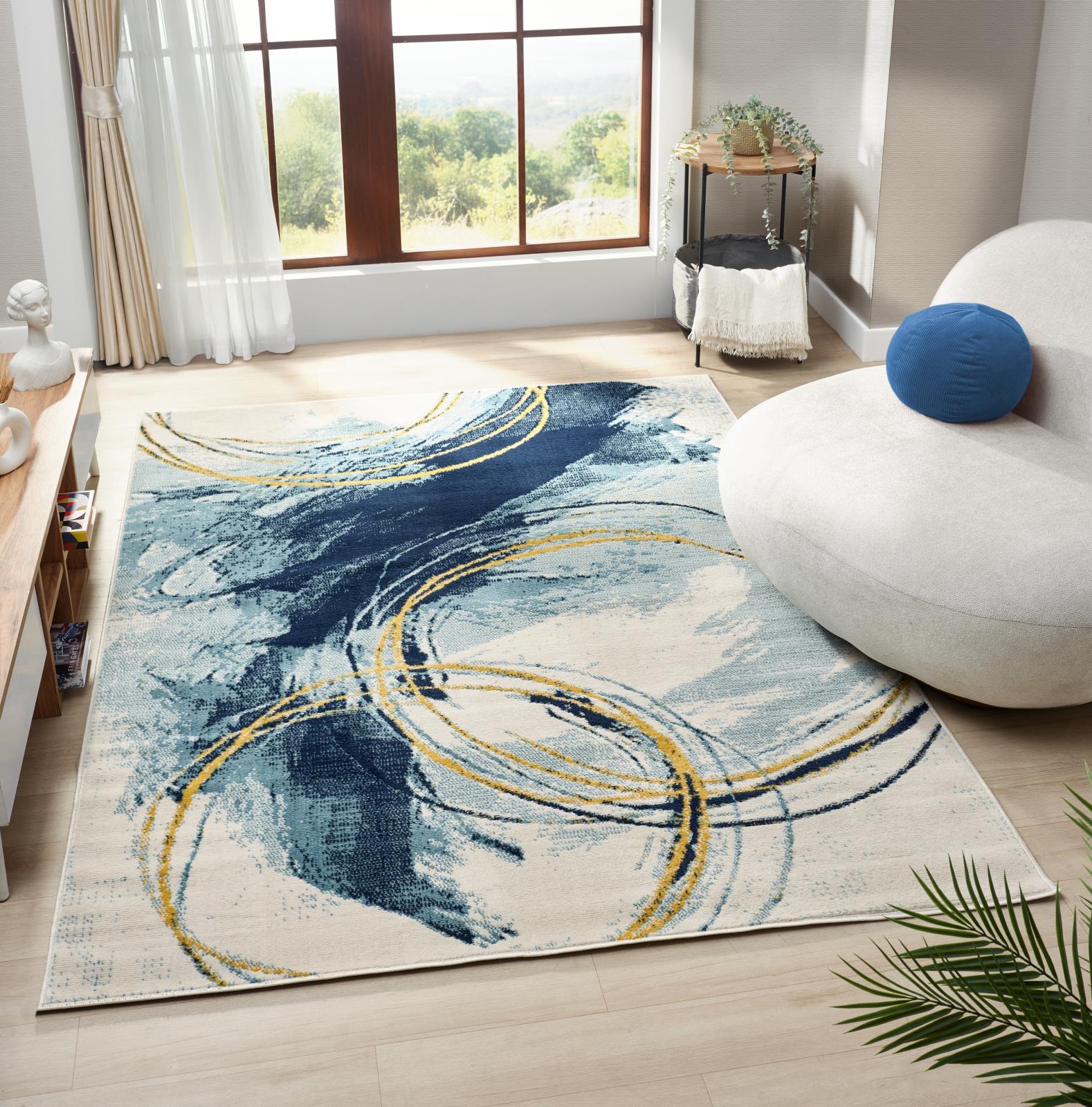 Atlas ATL16 Blue Area Rug — view 2