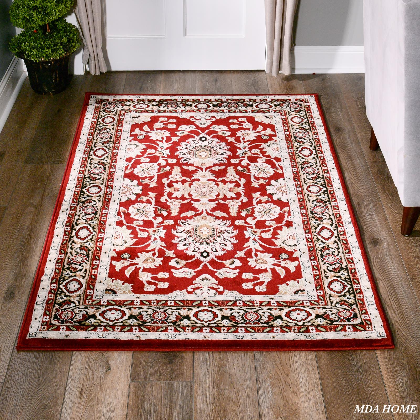 Hollywood HY10 Red Area Rug — view 7