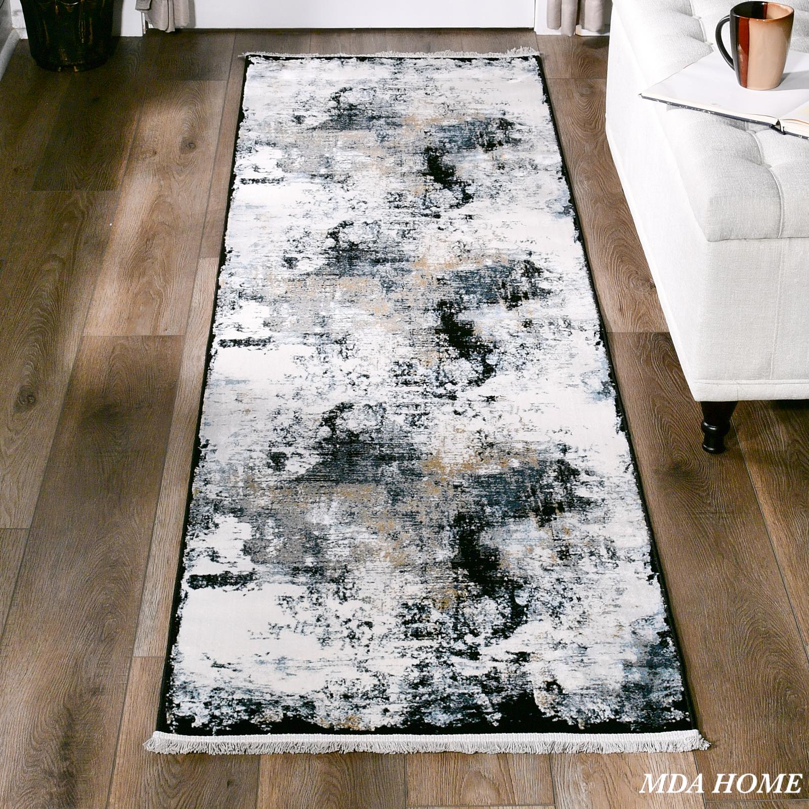 Xanthos XA02 Gray Area Rug