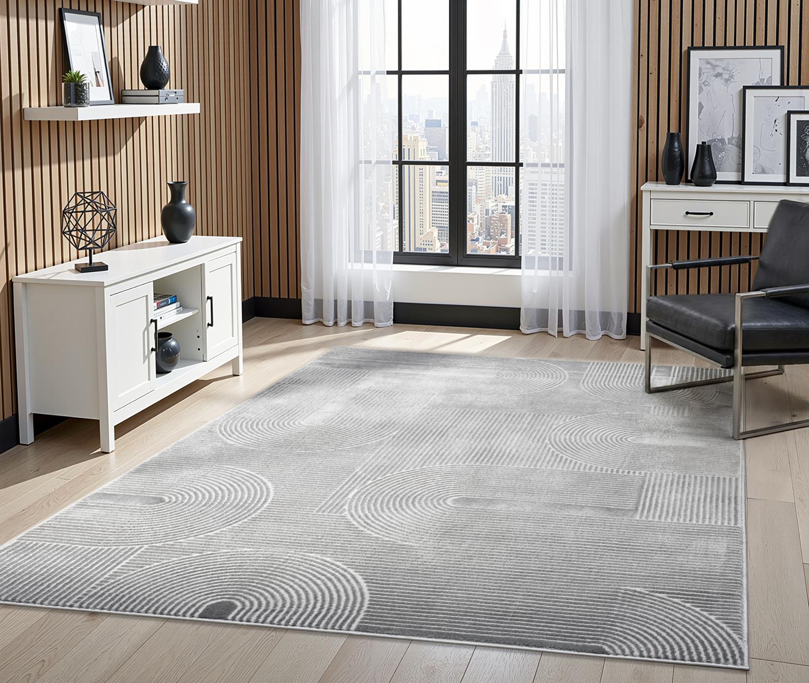 Nuevo NO05 Gray Area Rug — view 2