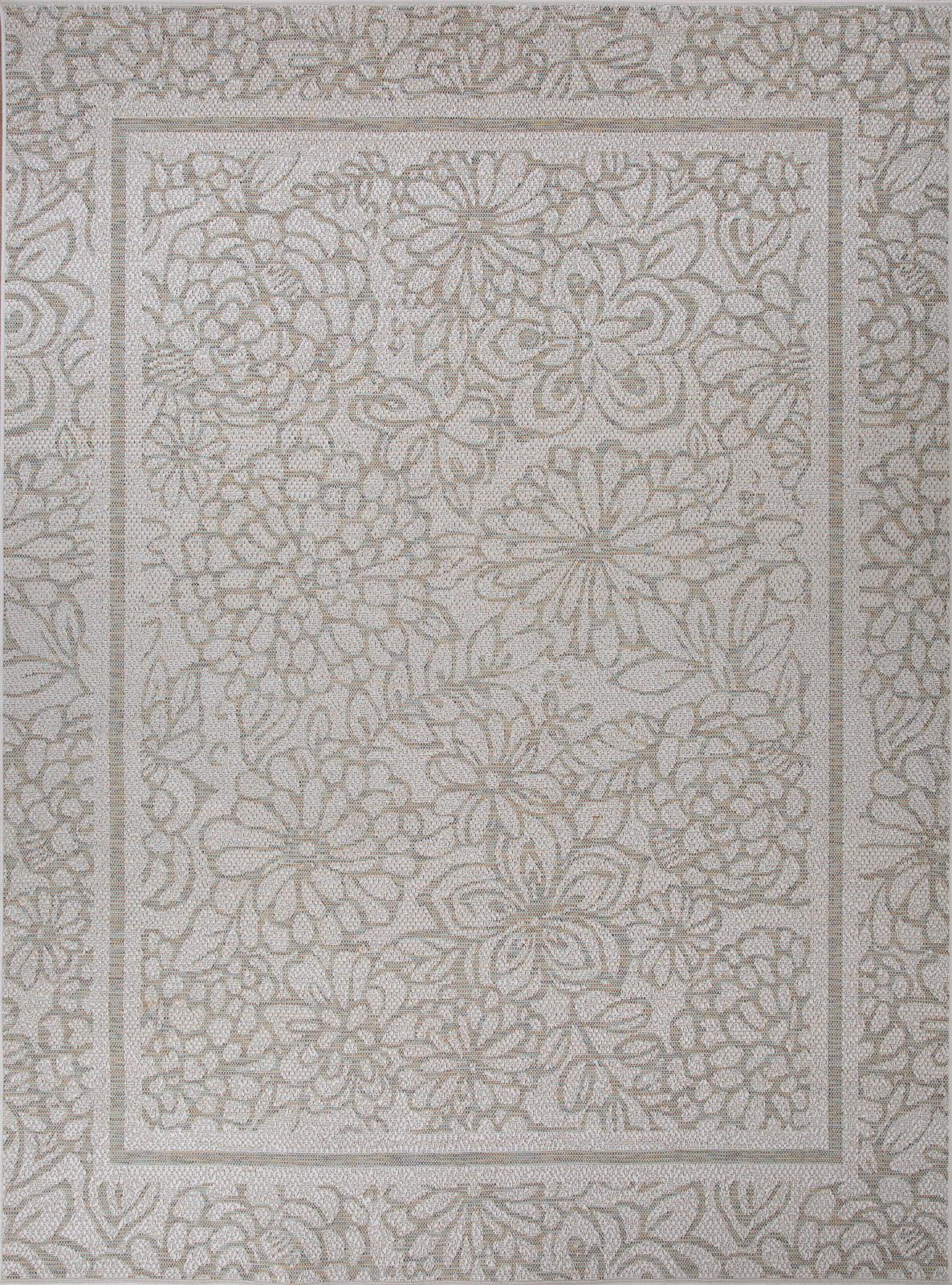 Belize BZ03 Ivory Indoor/Outdoor Rug — view 6
