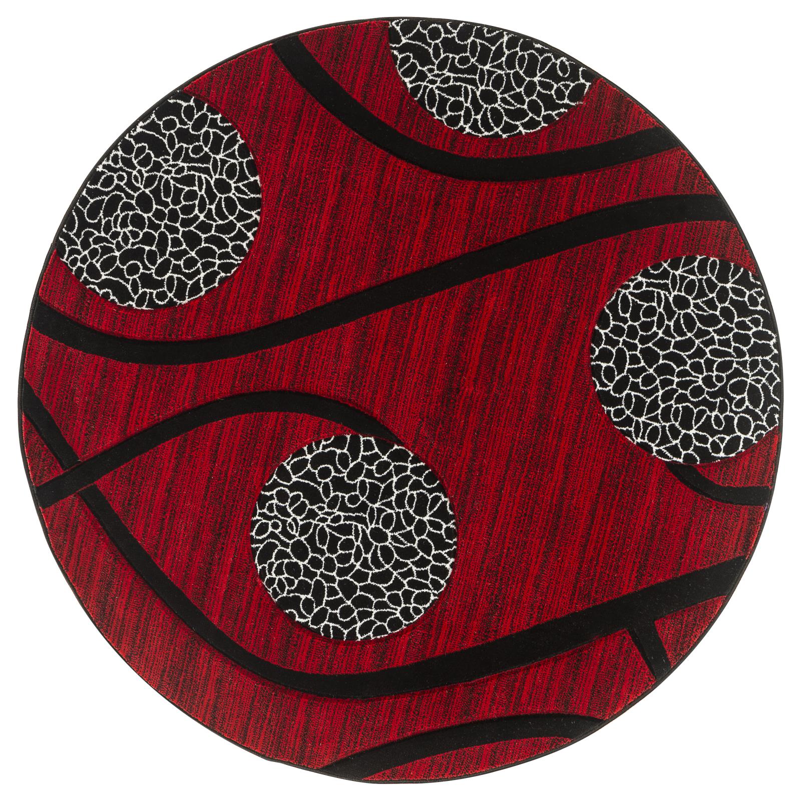 Orelsi OR31 Red Area Rug — view 3