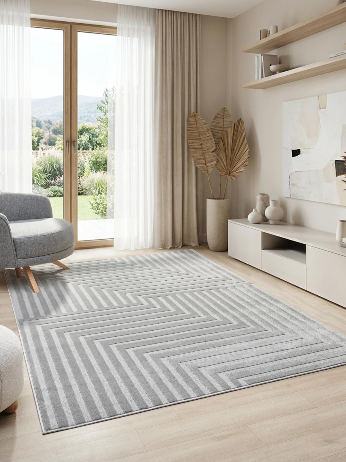 Nuevo NO06 Light Gray Area Rug — view 2