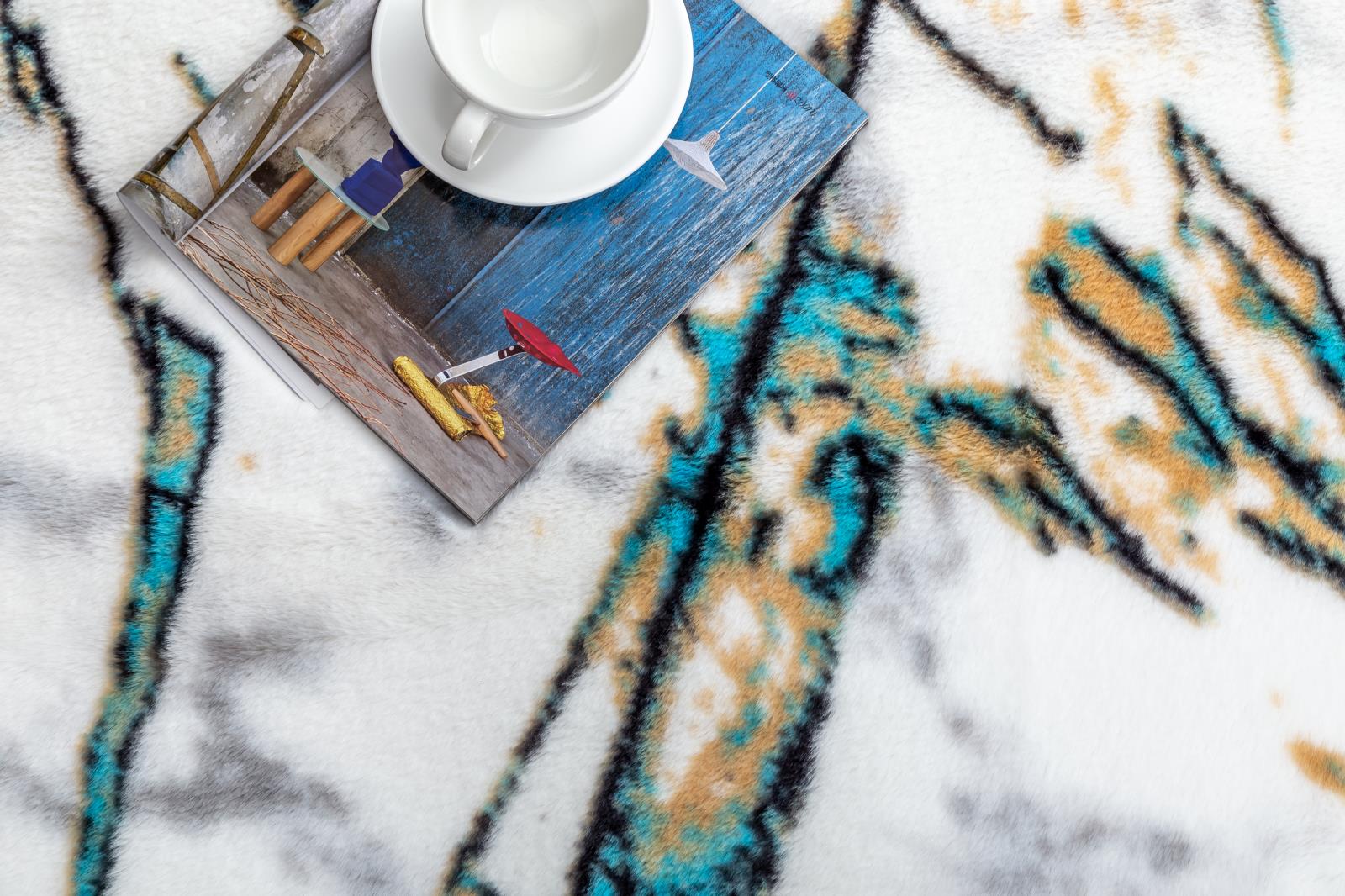 Luxury LX02 Multicolor Shag Rug — view 2