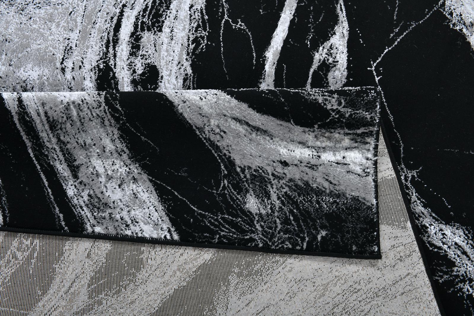 Selena SL01 Black Area Rug — view 6