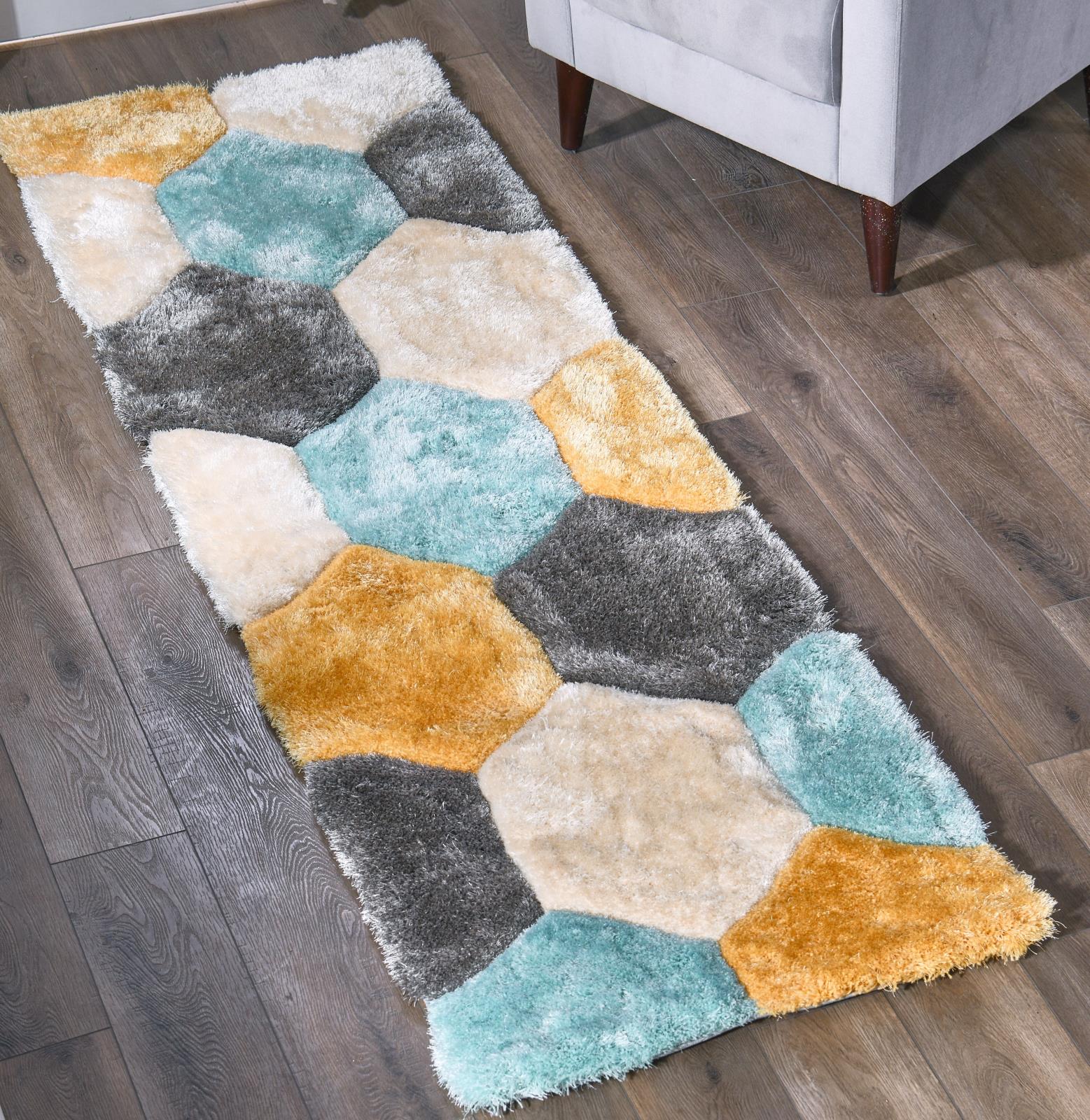 Mateos MS33 Multicolor Shag Rug — view 2