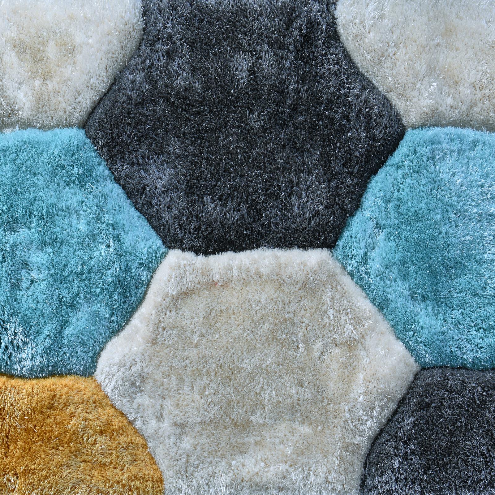 Mateos MS33 Multicolor Shag Rug — view 6