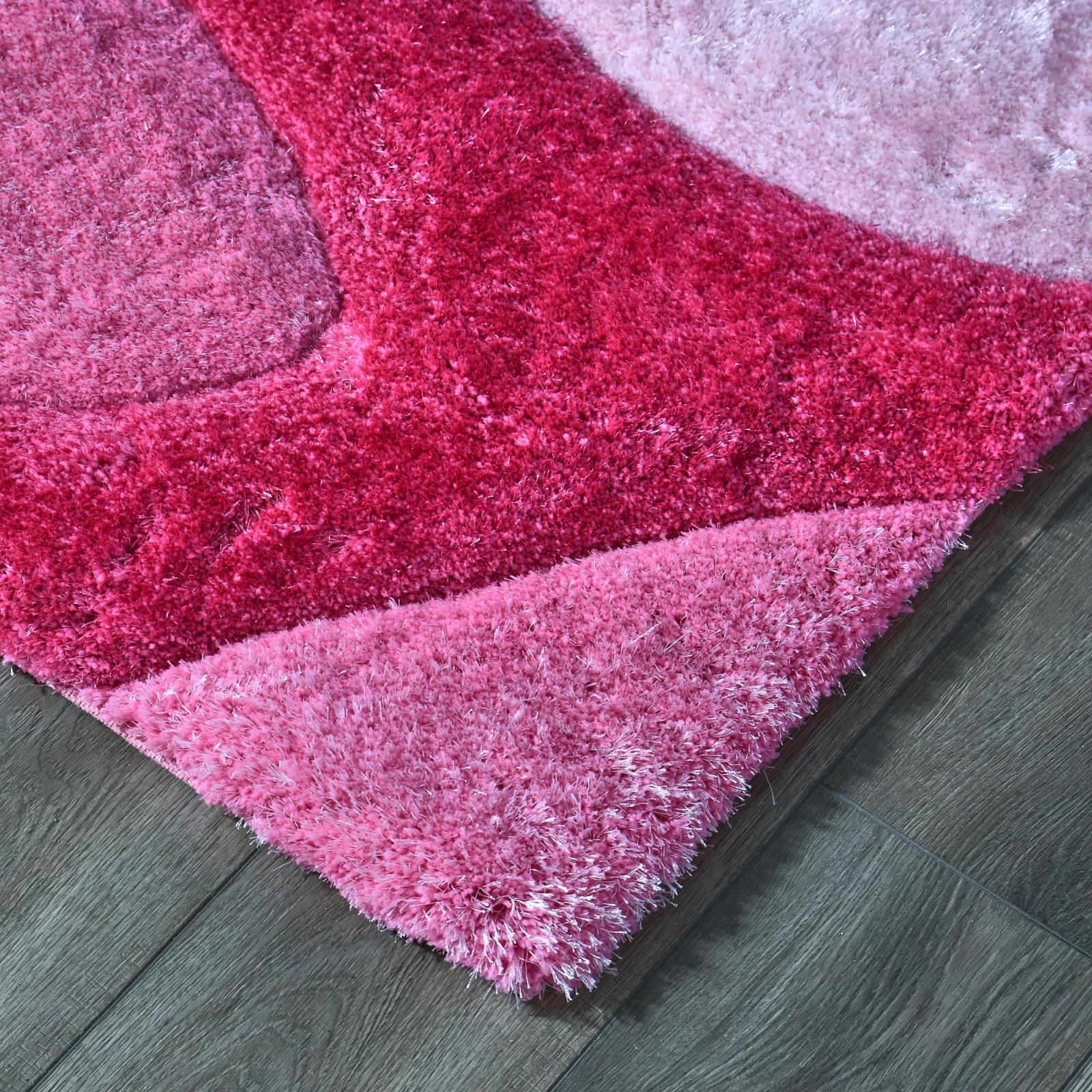 Mateos MS68 Pink Shag Rug — view 11