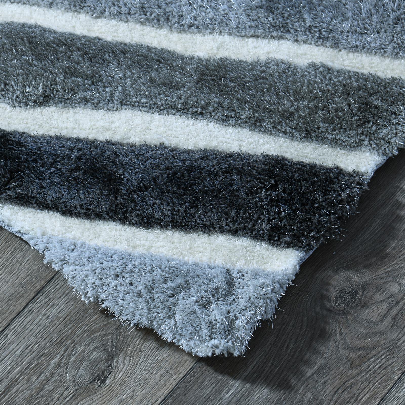 Mateos MS70 Gray Shag Rug — view 12