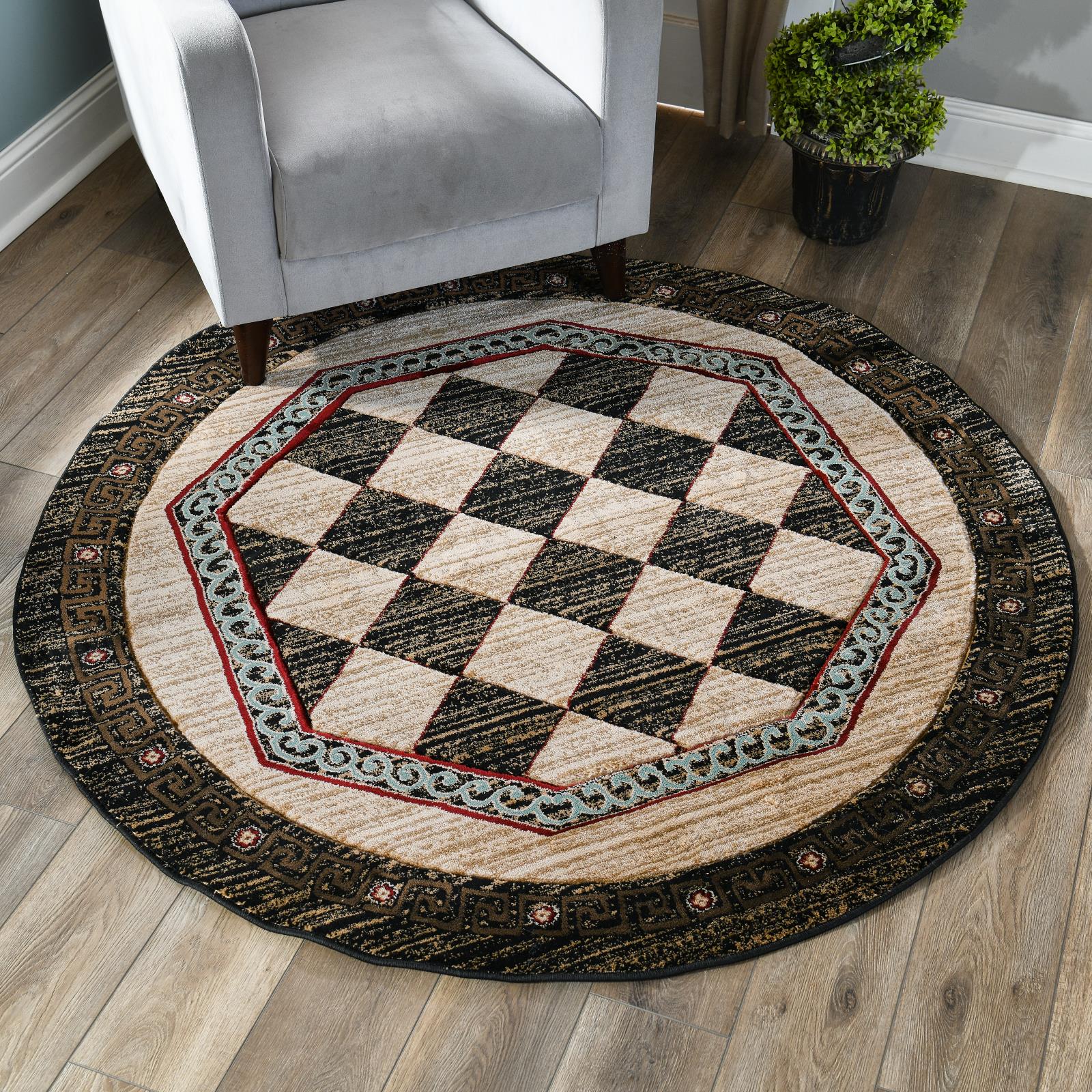 Glamour GM65 Brown Area Rug — view 3