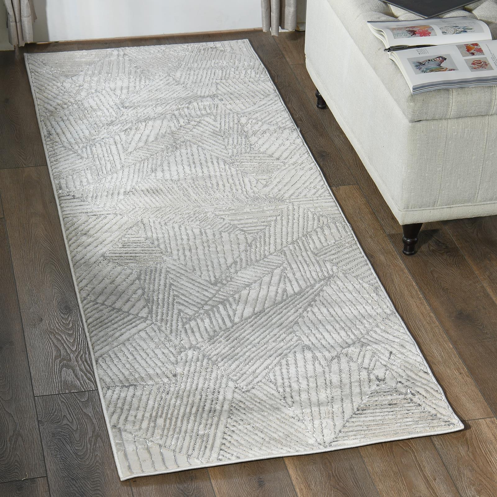 Nevada NV12 Light Gray Area Rug — view 7