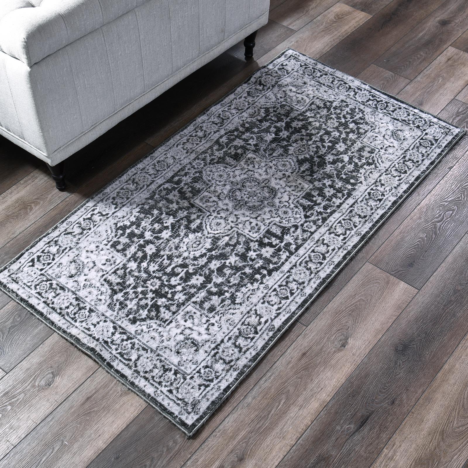 Trendy TRD04 Black Area Rug — view 2