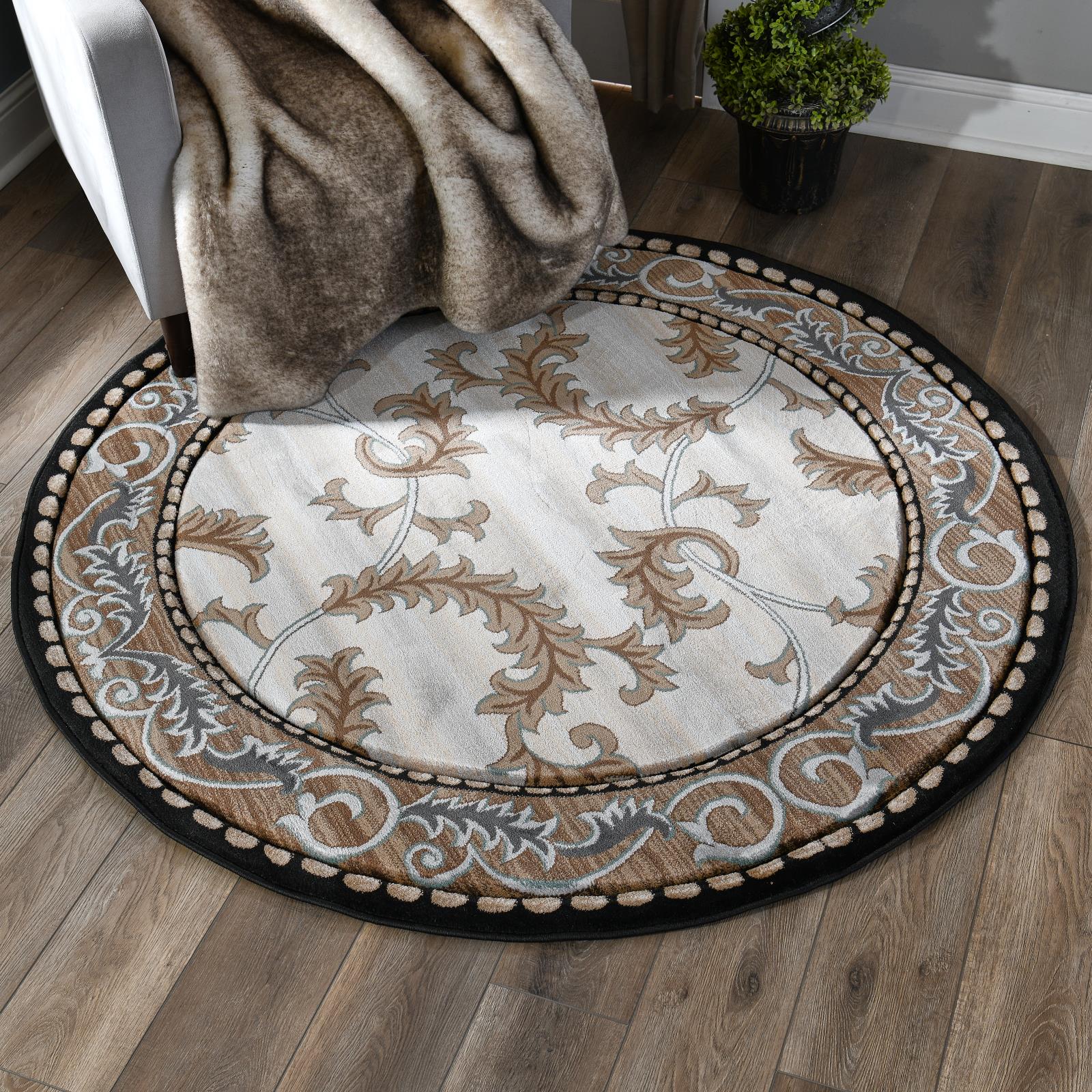 Glamour GM09 Brown Area Rug — view 3