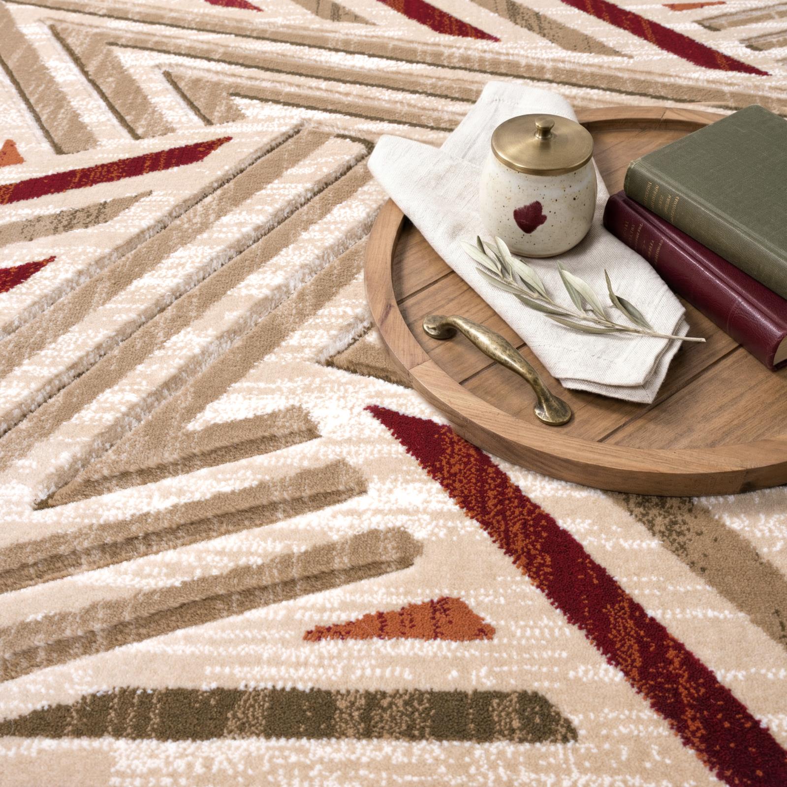 Alexia AX16 Beige Area Rug — view 3