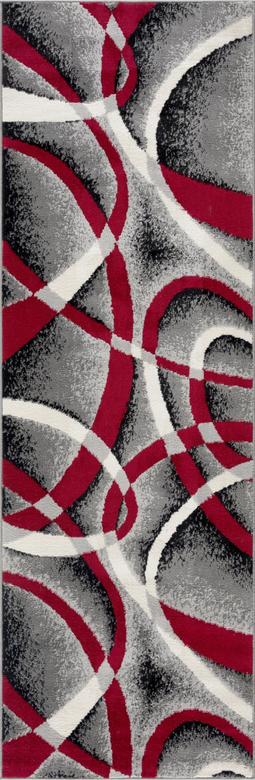 Waves WV03 Gray Area Rug — view 9