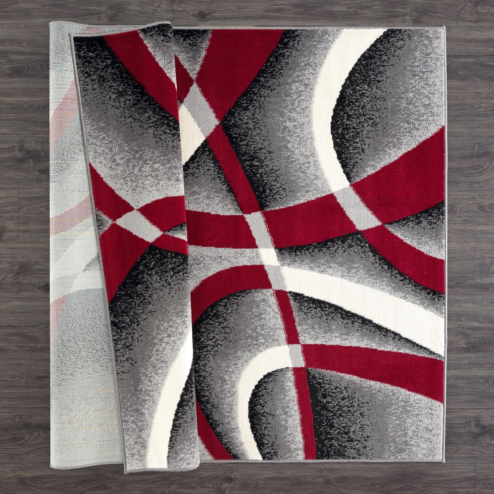 Waves WV03 Gray Area Rug — view 7
