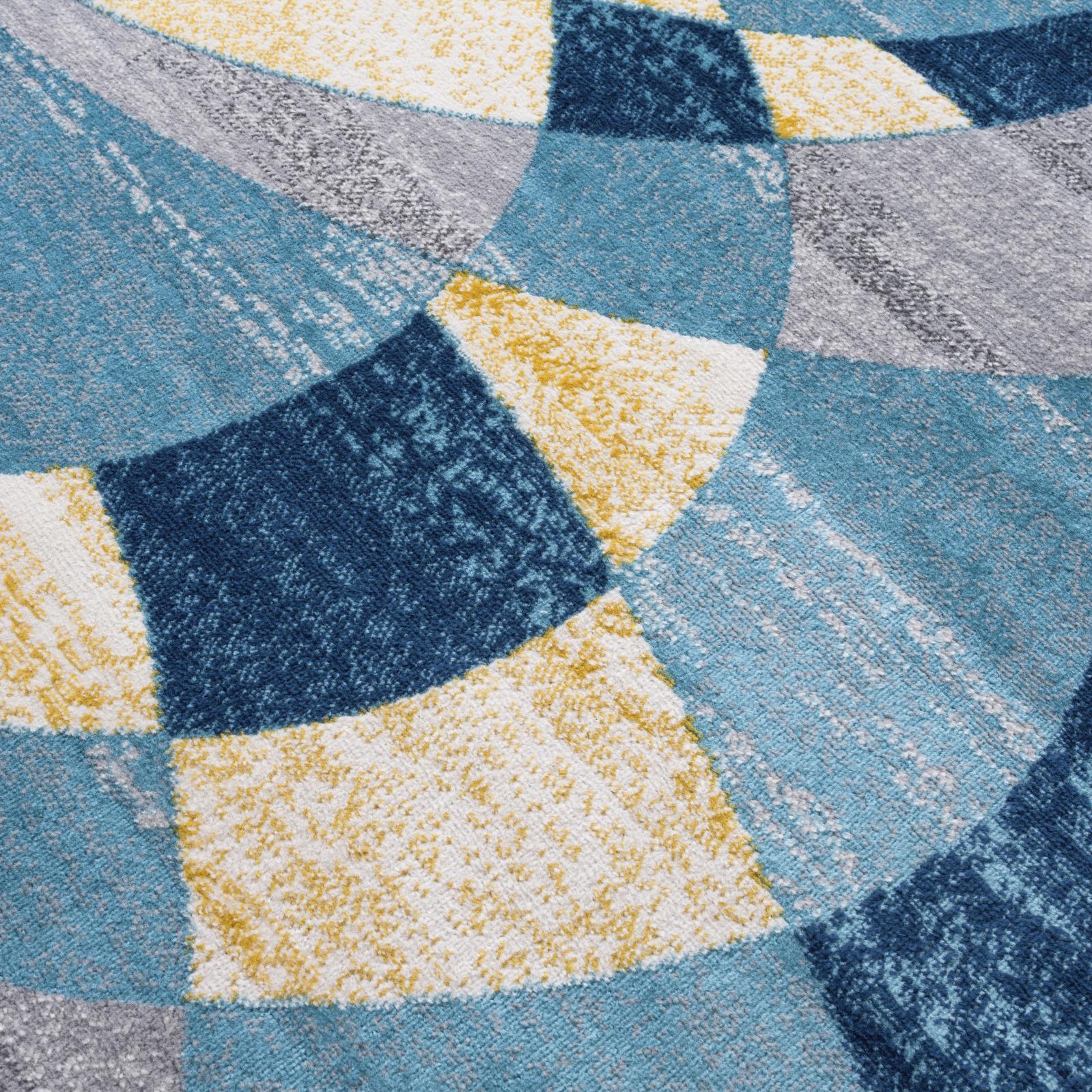 Waves WV04 Blue Area Rug — view 3