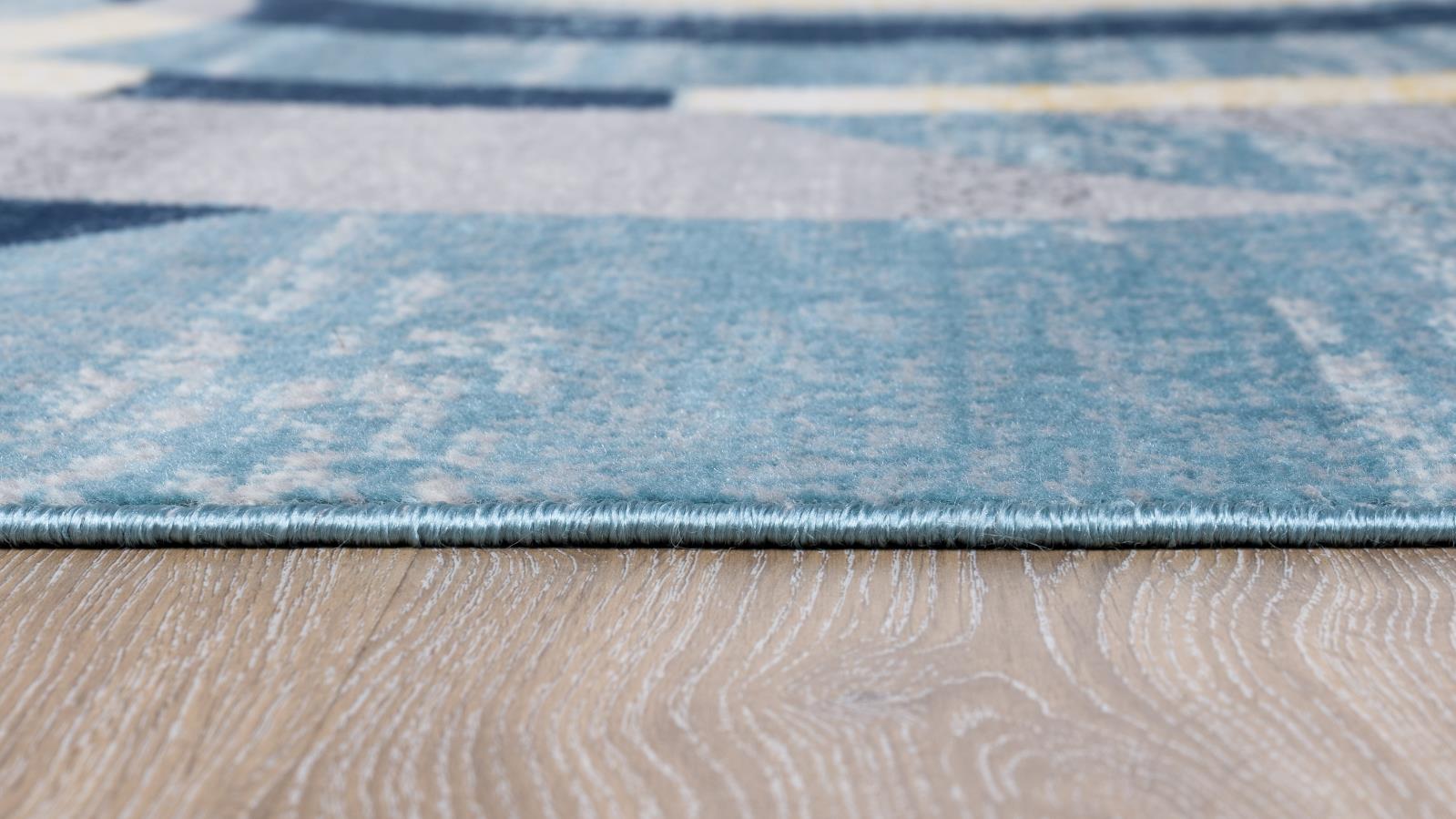 Waves WV04 Blue Area Rug — view 4