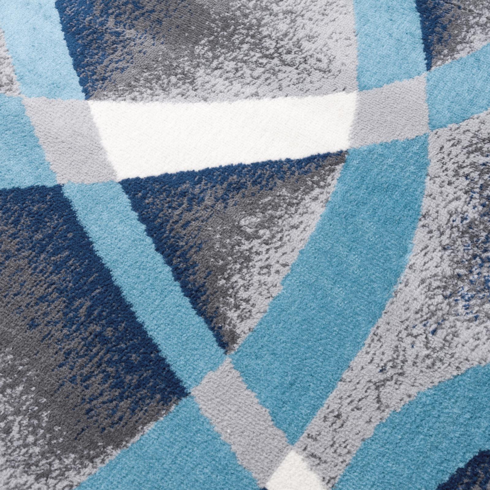 Waves WV05 Gray Area Rug — view 5