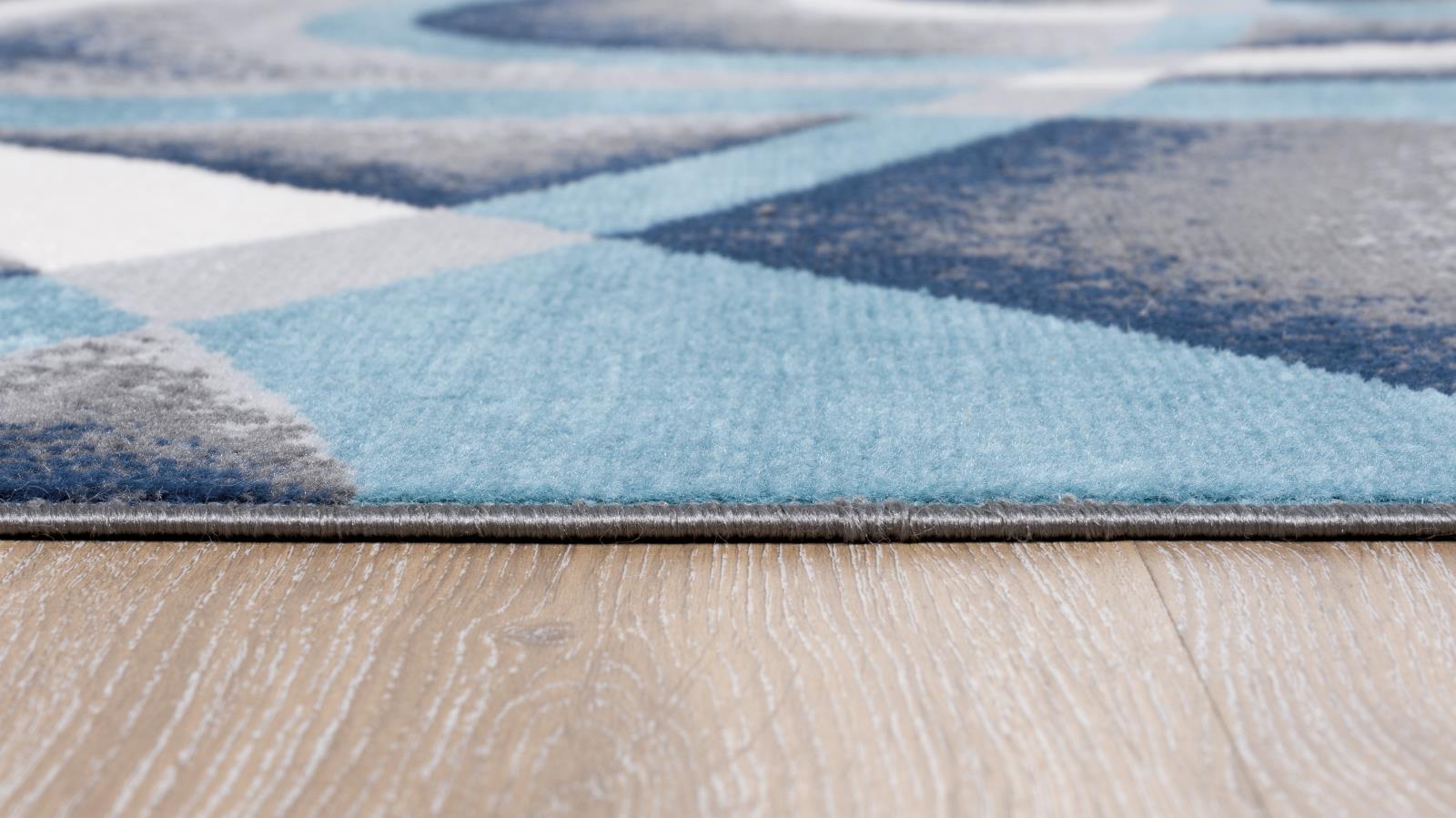Waves WV05 Gray Area Rug — view 7