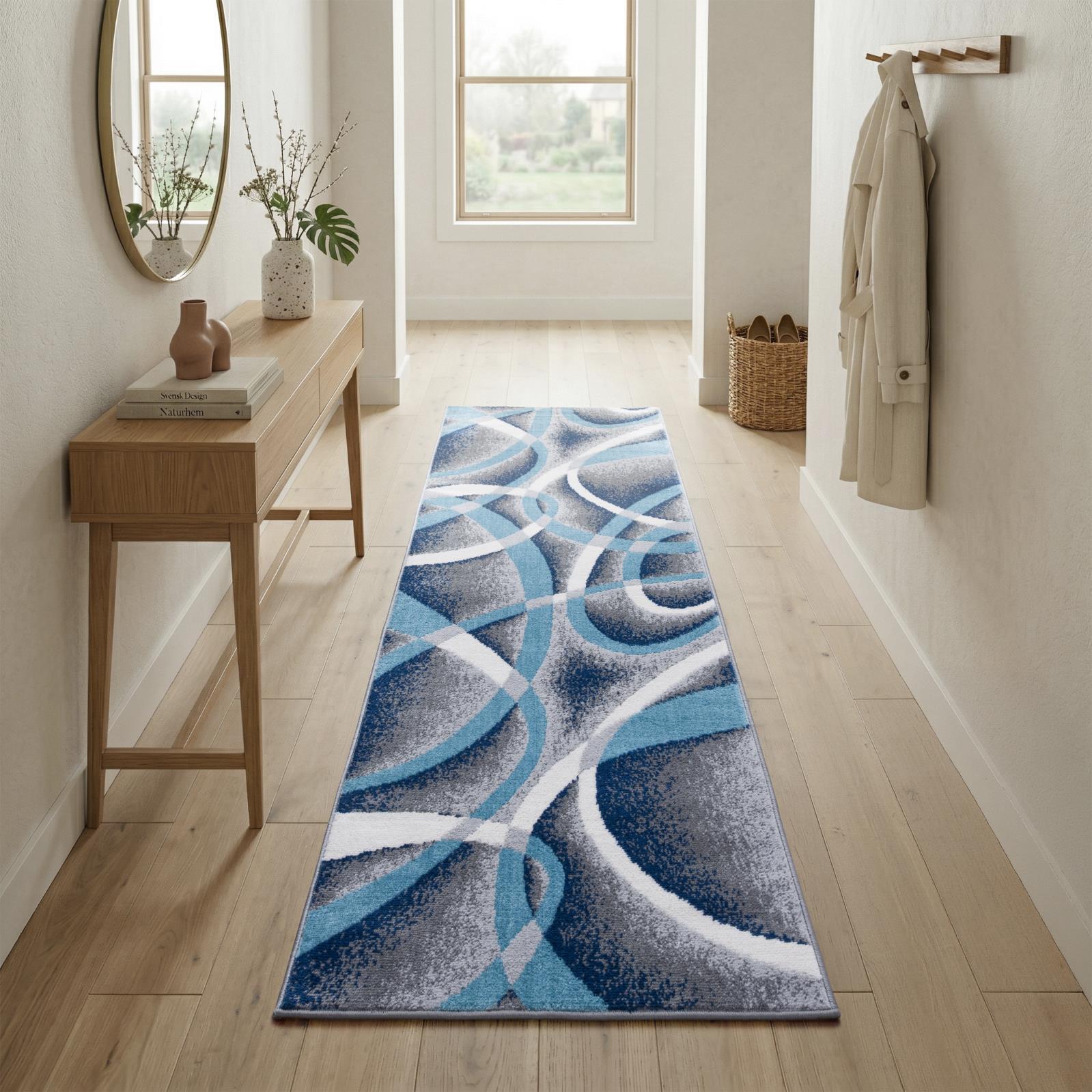 Waves WV05 Gray Area Rug — view 8