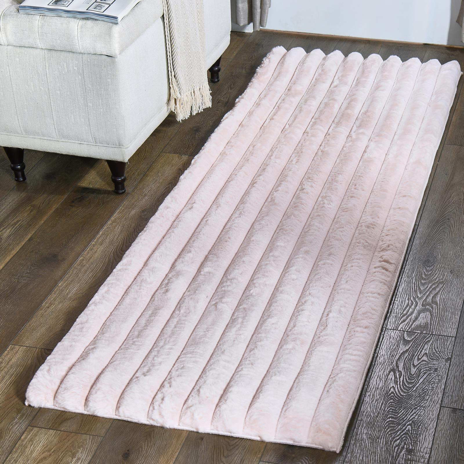 Madrid MD05 Pink Shag Rug — view 6