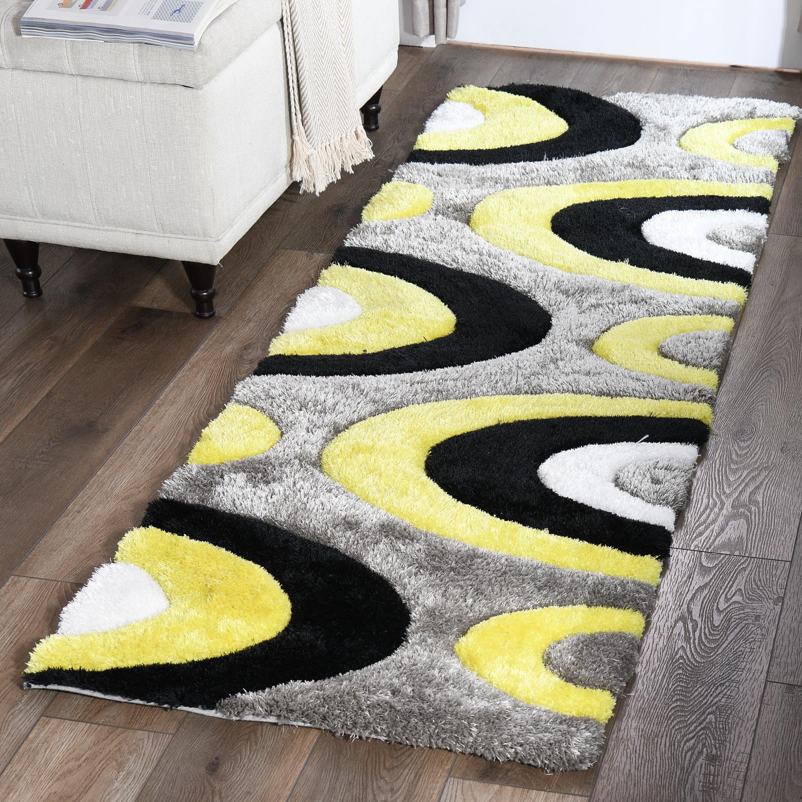 Mateos MS55 Gray Shag Rug — view 8