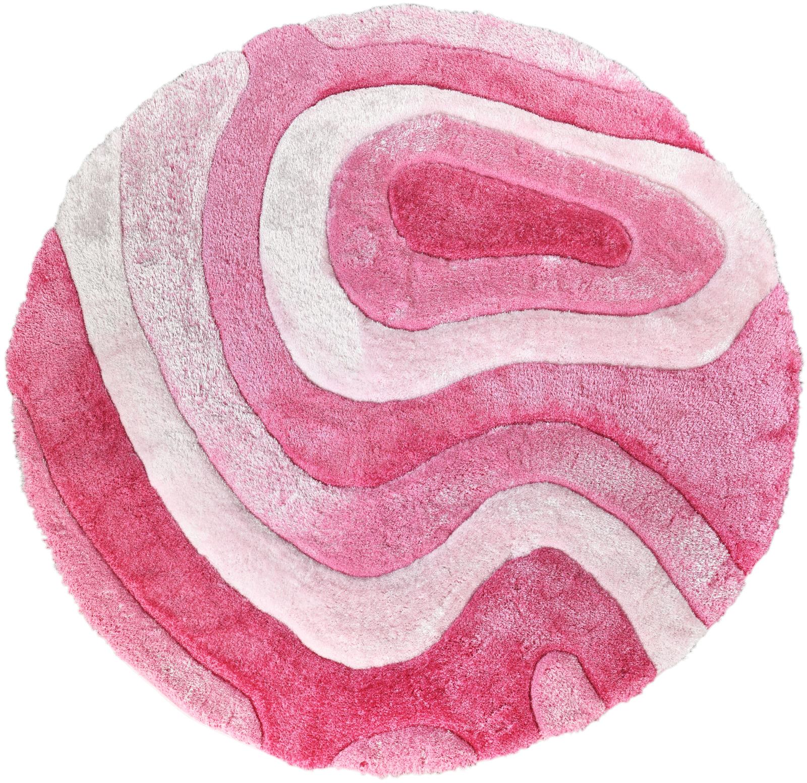 Mateos MS68 Pink Shag Rug — view 8