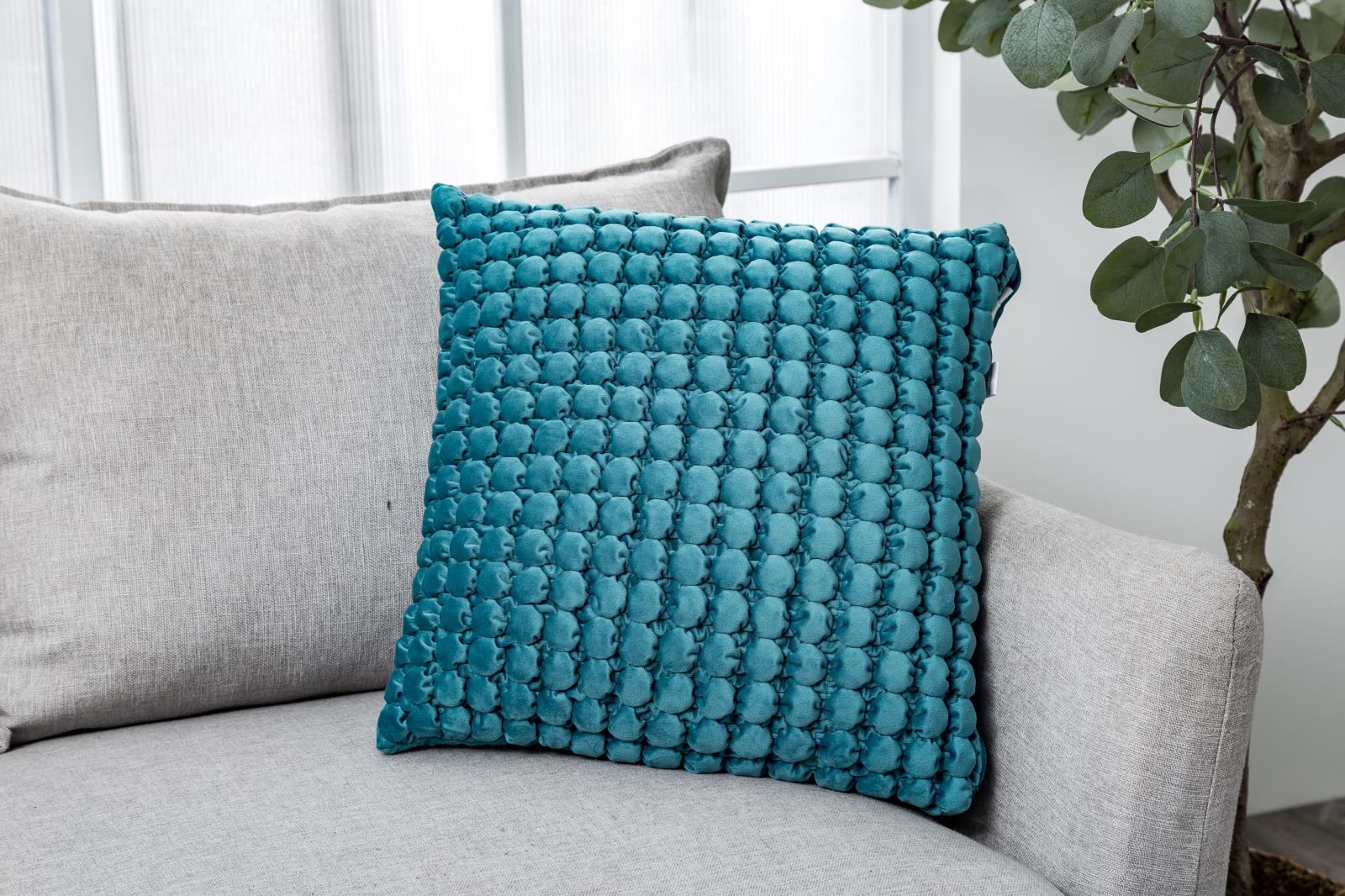 Thalasa Pillow PO21 Teal Accent Pillow — view 3