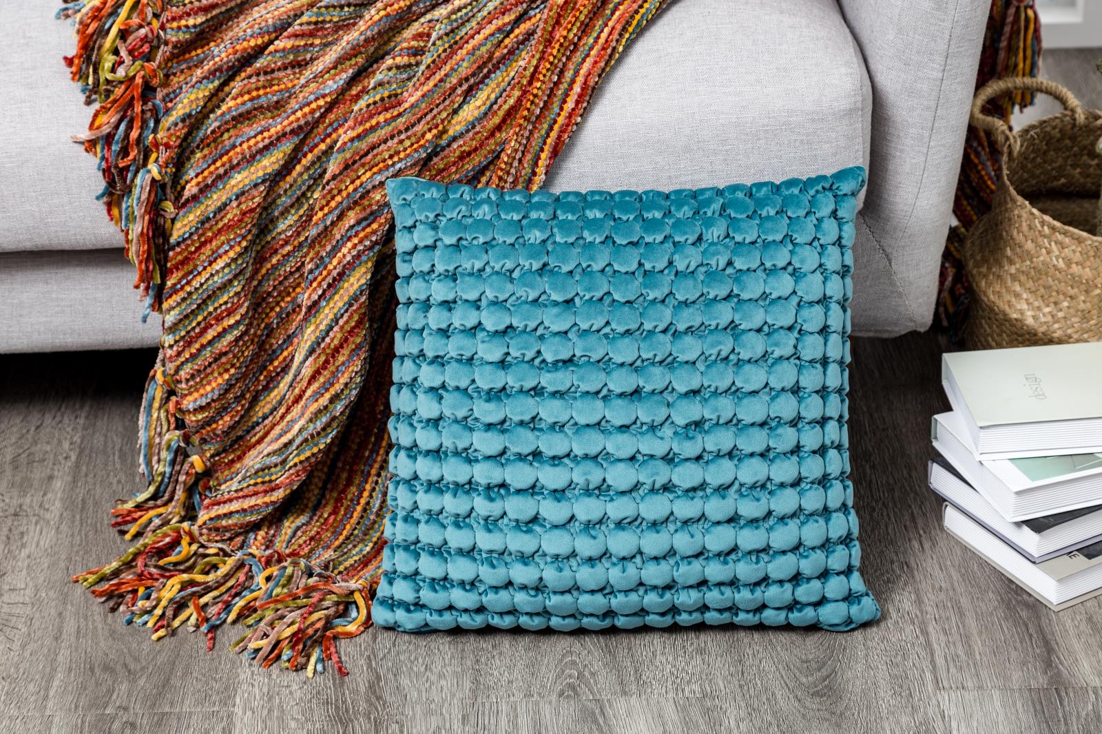 Thalasa Pillow PO21 Teal Accent Pillow — view 2
