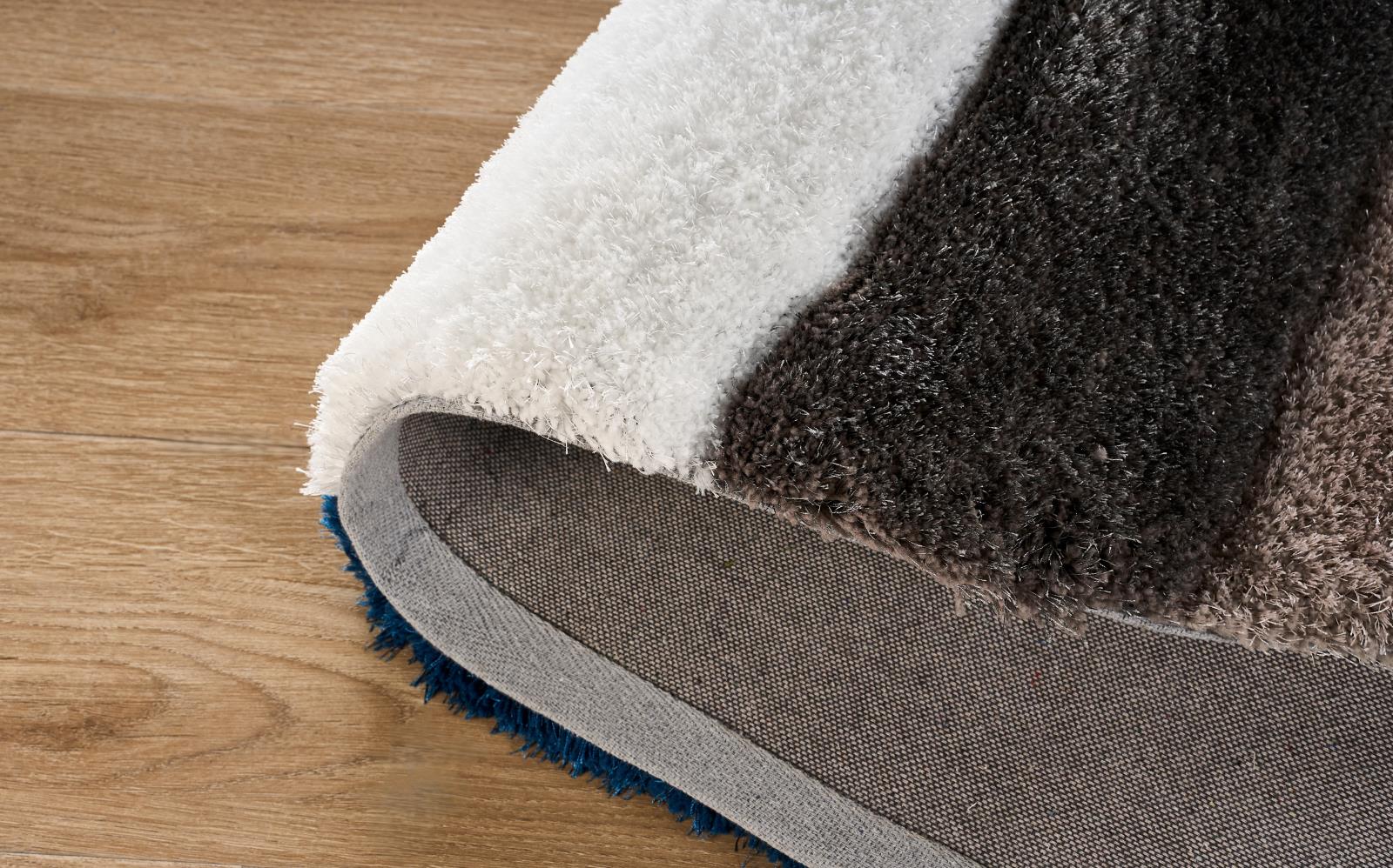 Mateos MS77 Navy Blue Shag Rug — view 12