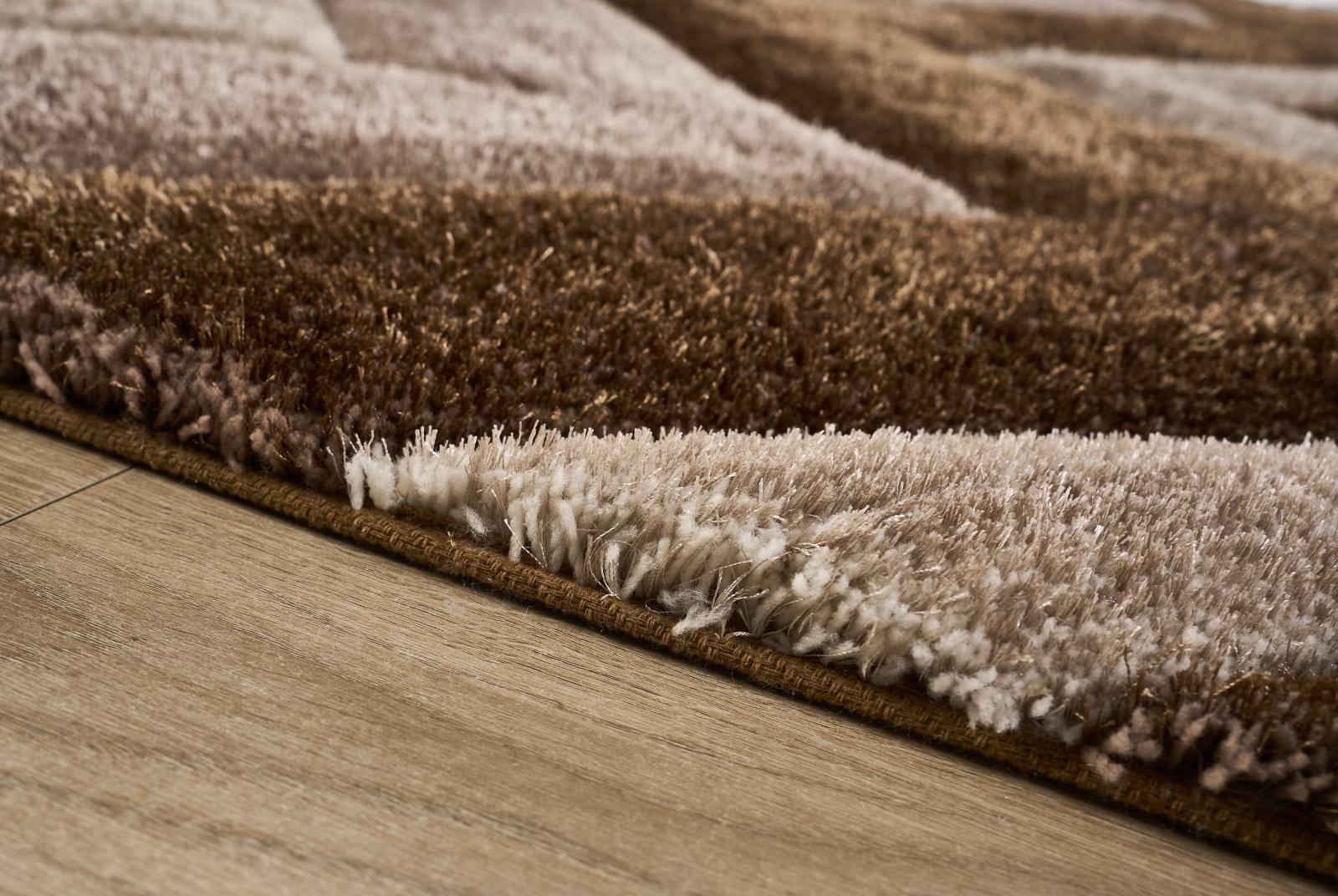 Mateos MS78 Brown Shag Rug — view 11