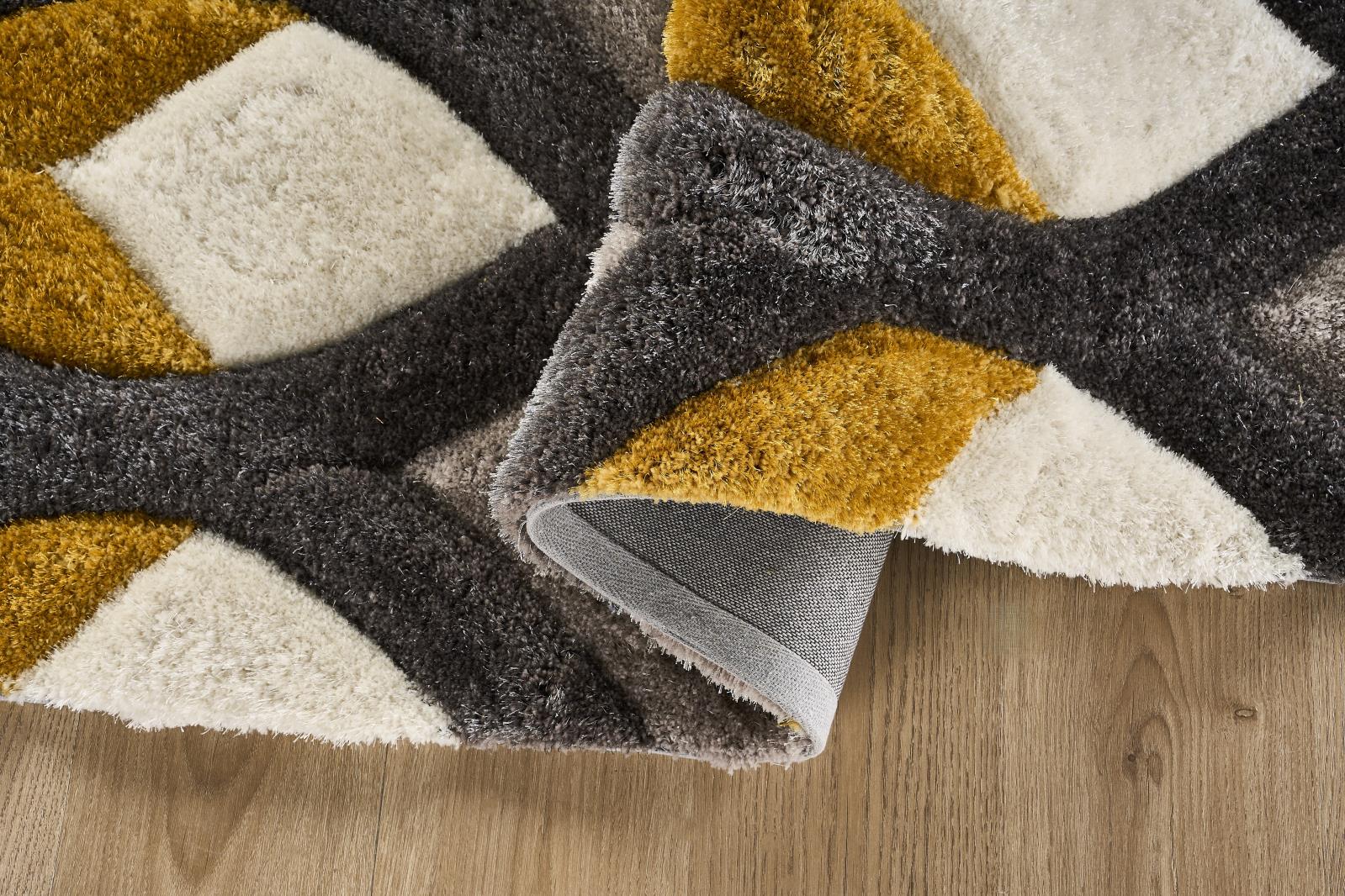 Mateos MS79 Gray Shag Rug — view 9