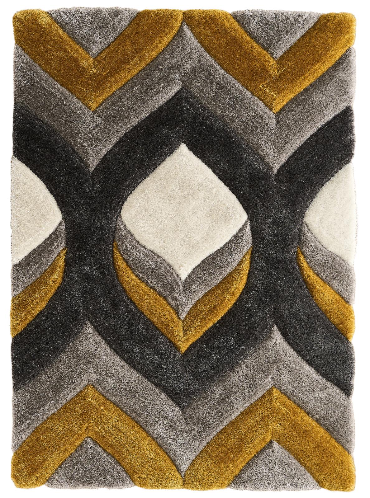 Mateos MS79 Gray Shag Rug — view 4