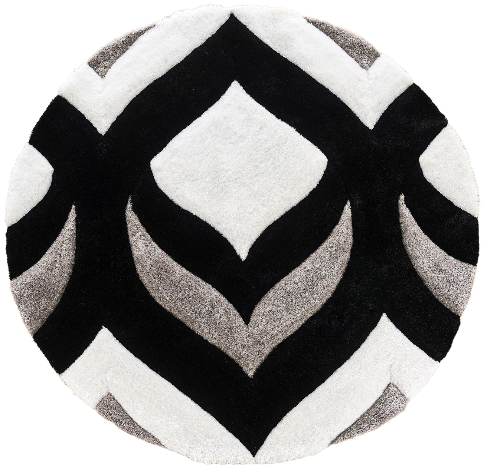 Mateos MS80 Black Shag Rug — view 6