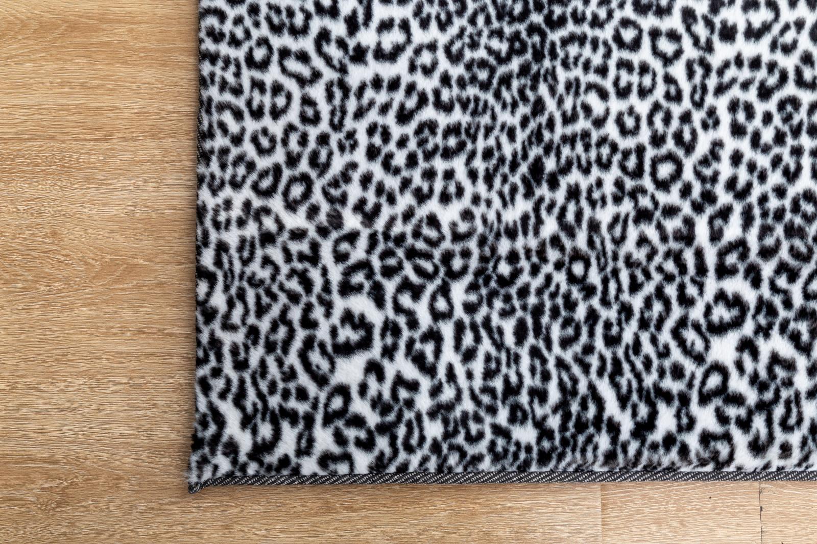 Faux Fur FU04 White Shag Rug — view 5
