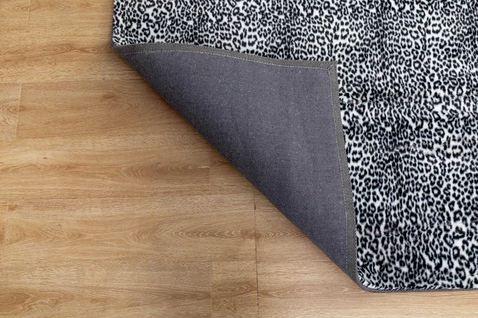 Faux Fur FU04 White Shag Rug — view 6
