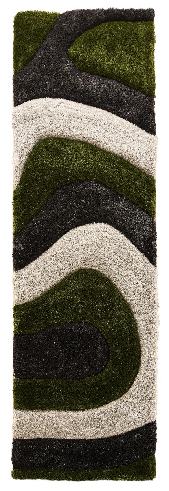 Mateos MS75 Green Shag Rug — view 8