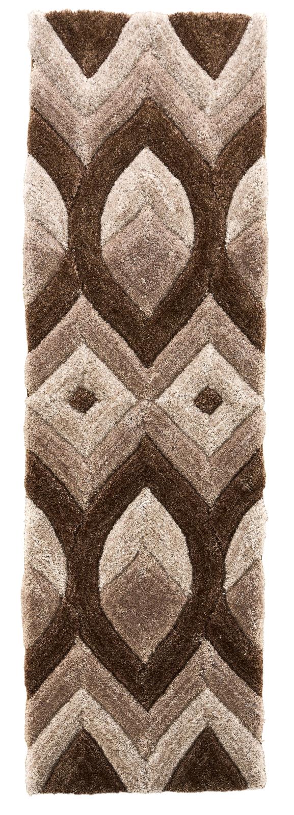 Mateos MS78 Brown Shag Rug — view 8