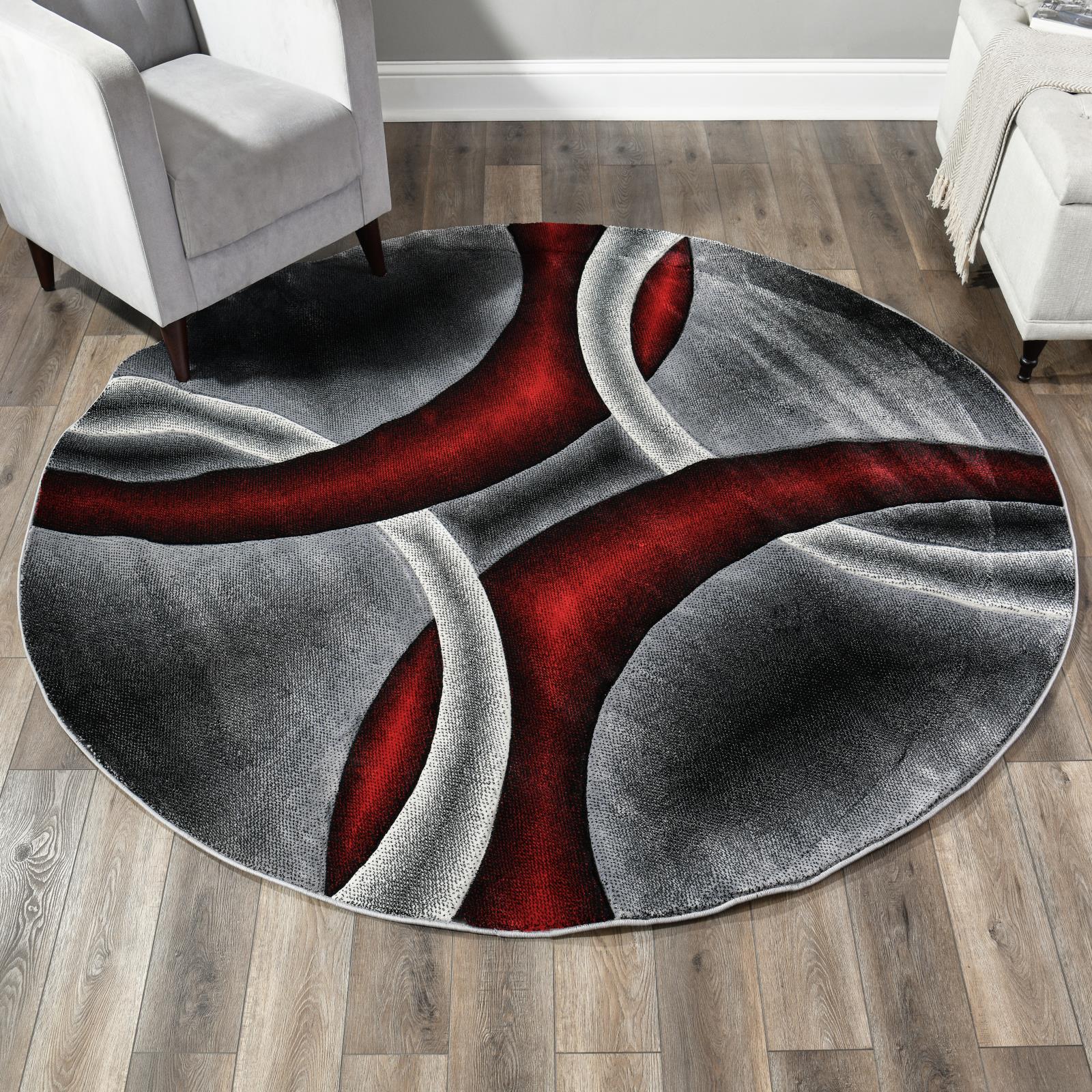 Miglena MI08 Gray Area Rug